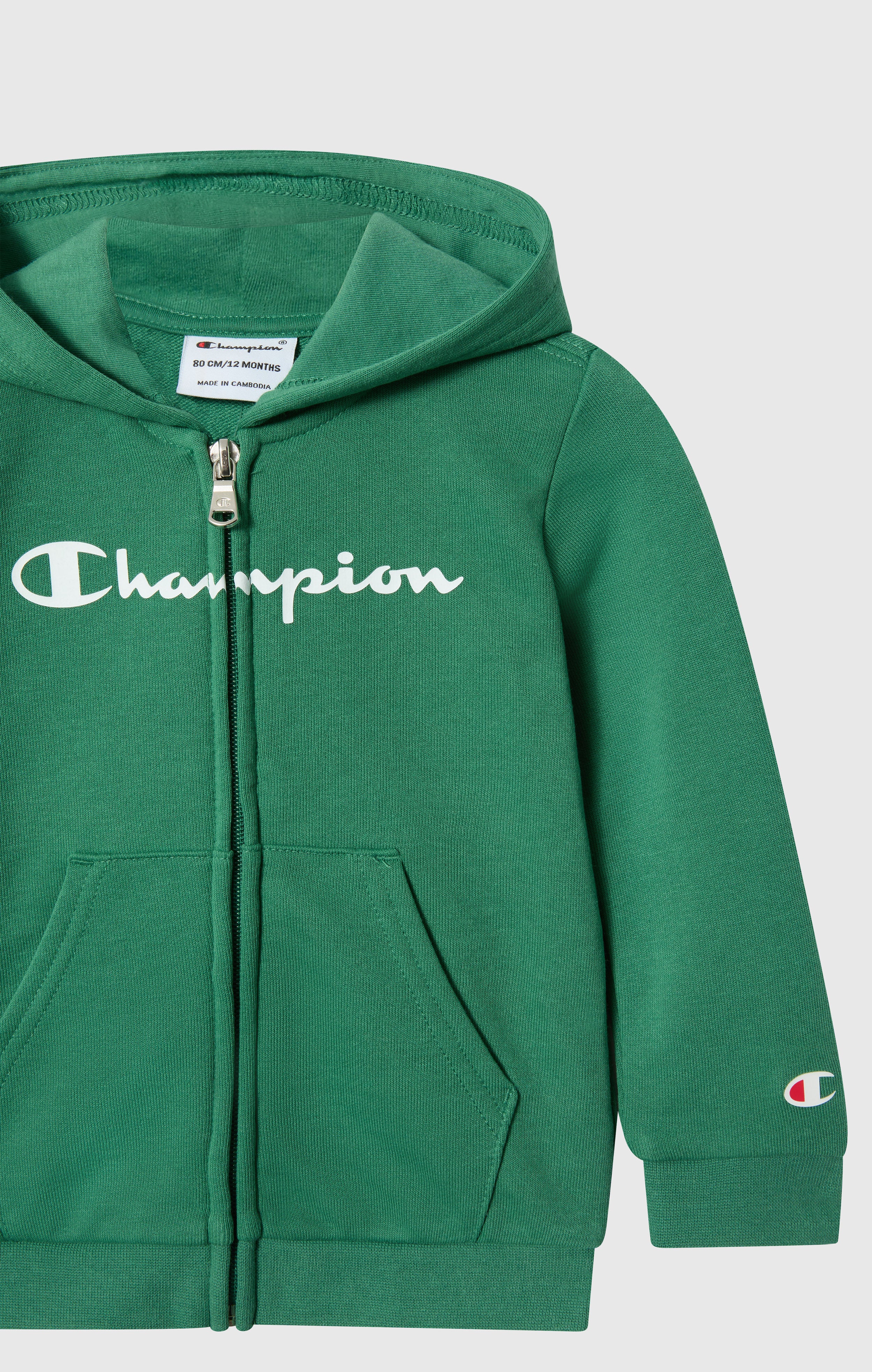 Baby Hooded Full Zip Tracksuit Set - Image 3
