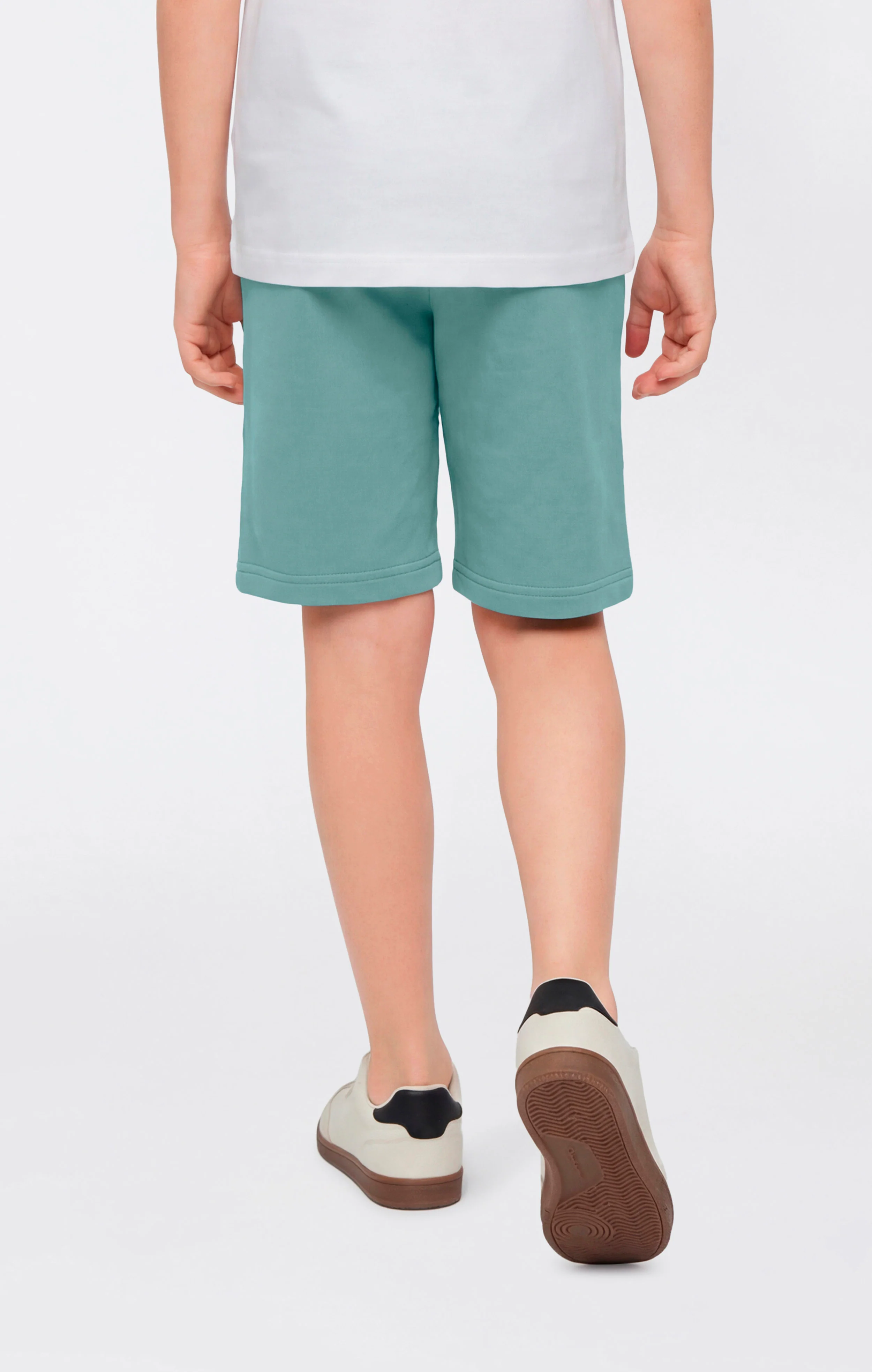 Boys’ Bermuda Shorts with Embroidered Maxi Logo Icons - Image 3