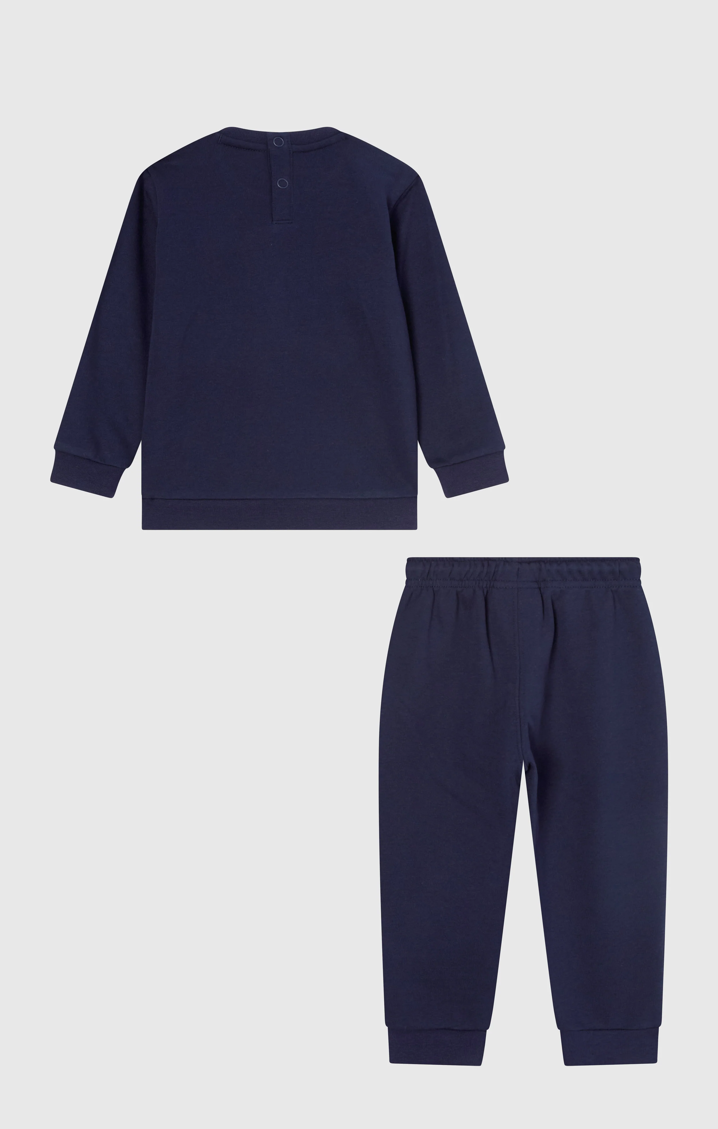 Baby Crewneck Fleece  Sweatsuit with Graphic - Image 2