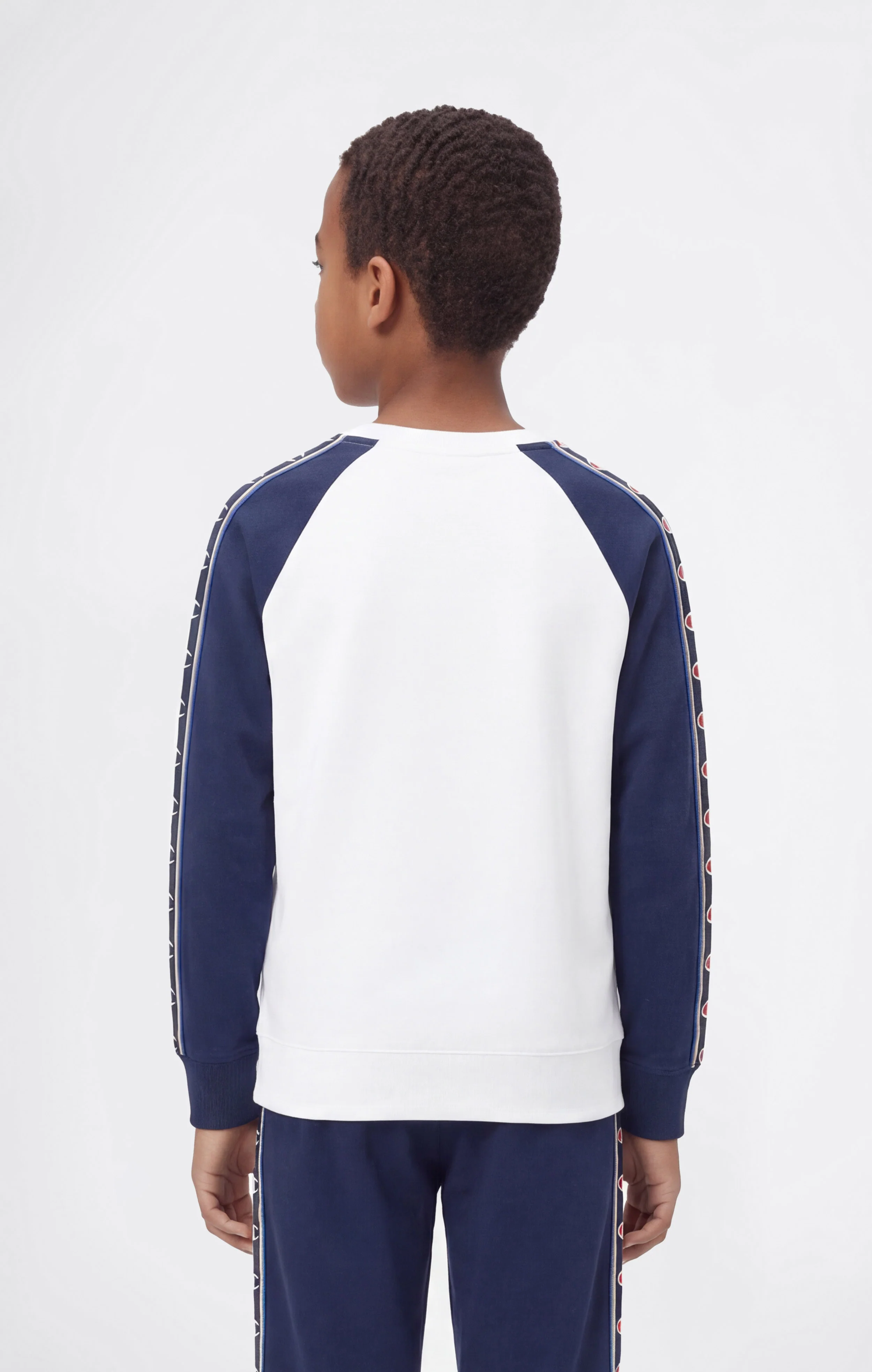Boys’ Crewneck Sweatshirt with C-Logo Tape - Image 3