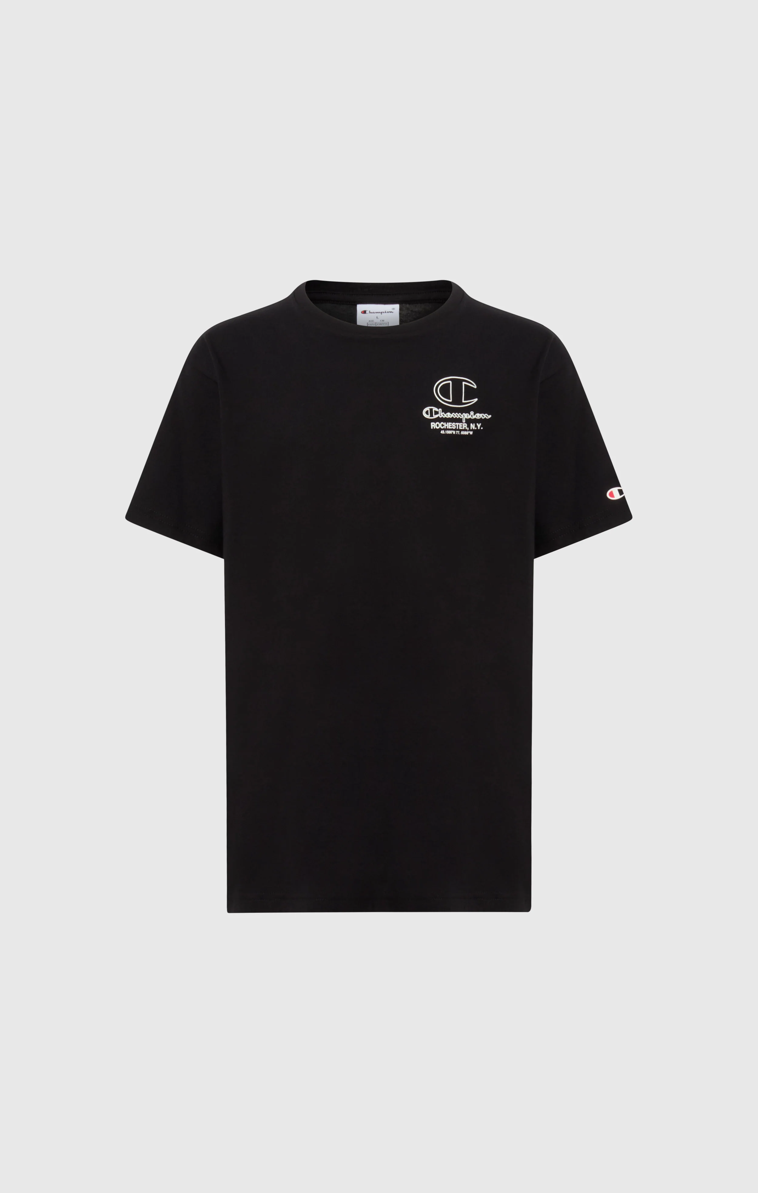 Boys’ Crewneck T-shirt with Puff Print - Image 4