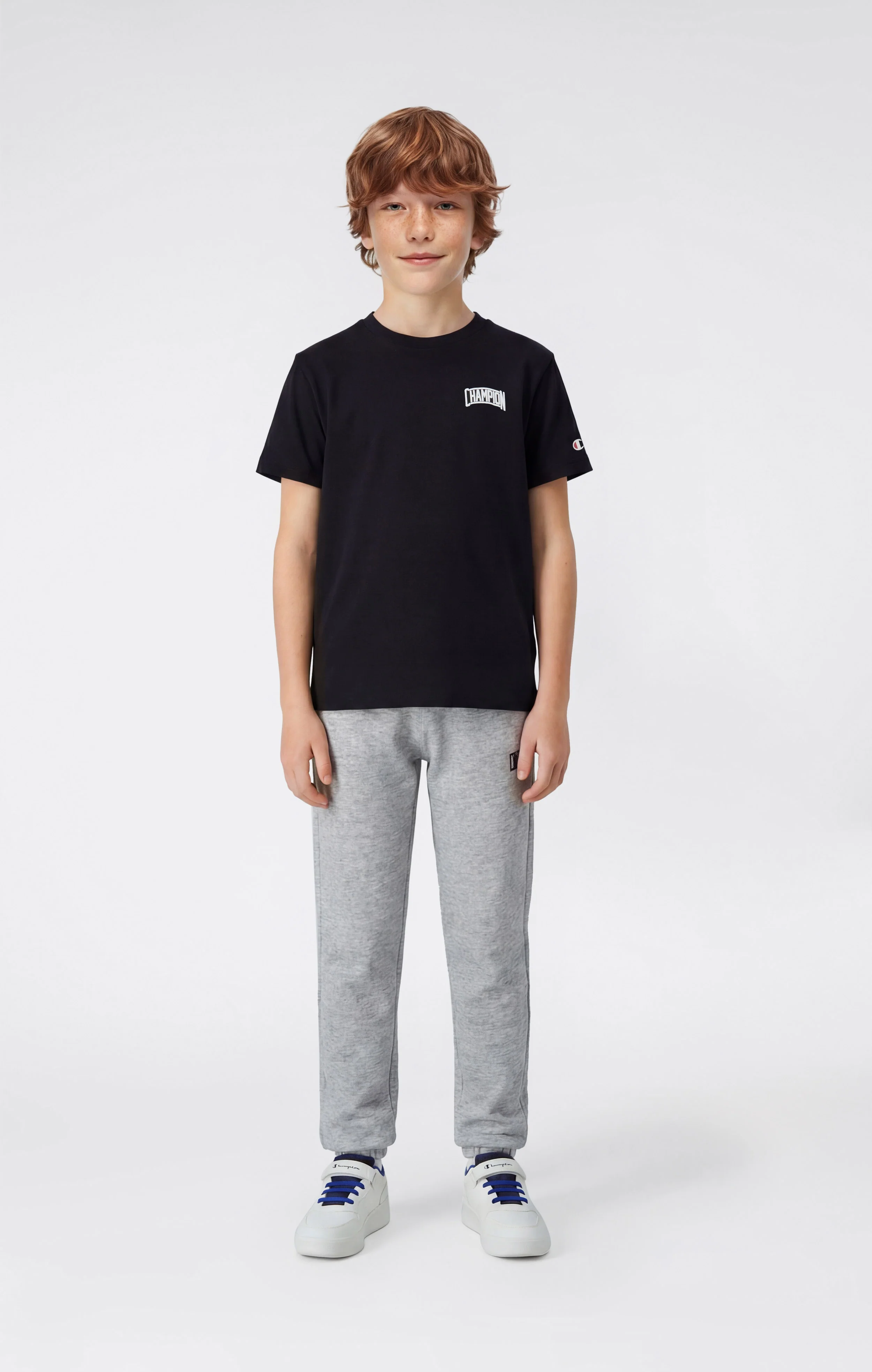 Boys’ Crewneck T-shirt with Puff Print - Image 2