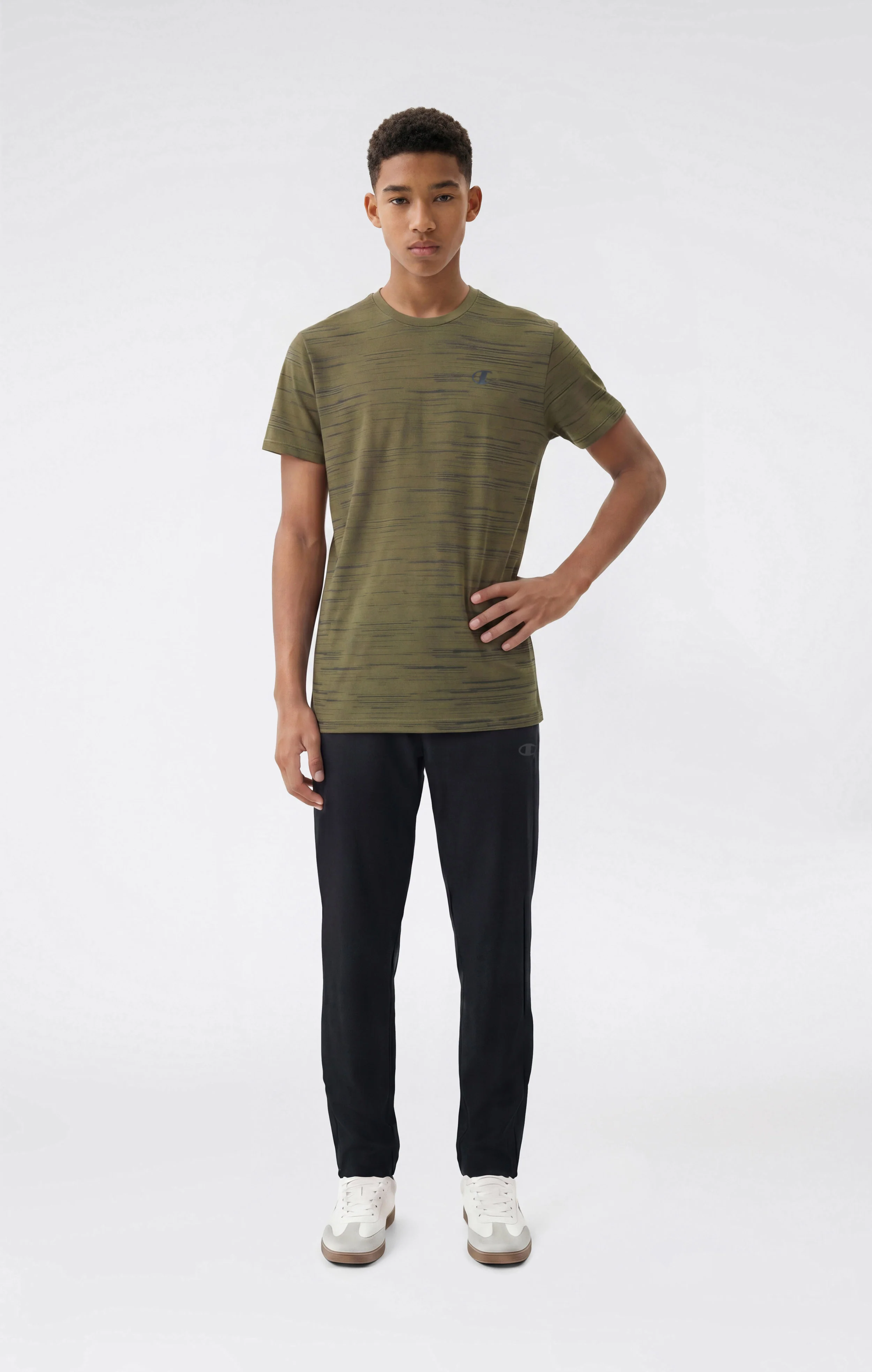 Boys’ Elastic Cuff Pants in Stretch Nylon - Image 2