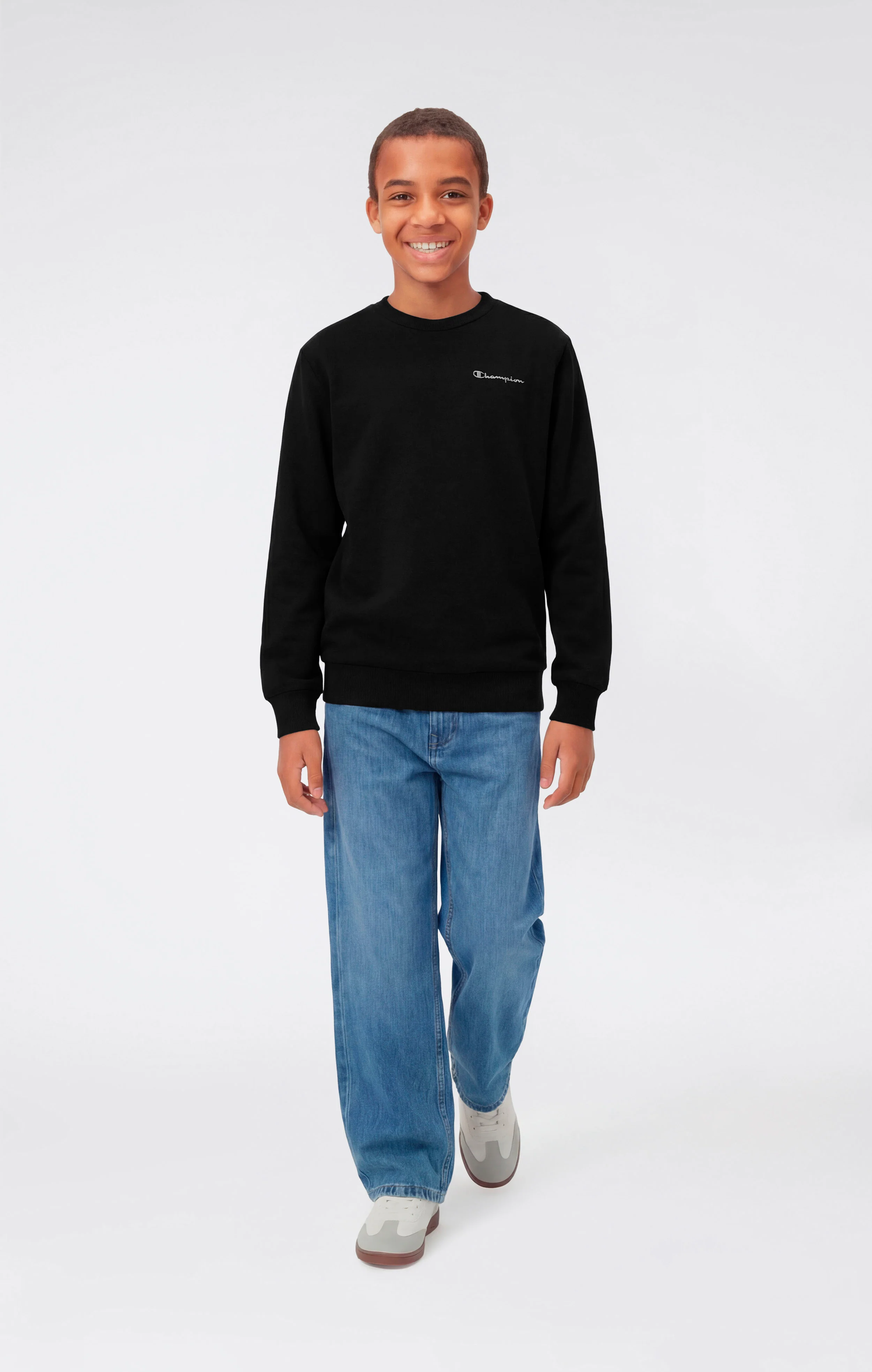 Boys’ Fleece Crewneck Sweatshirt Icons - Image 2