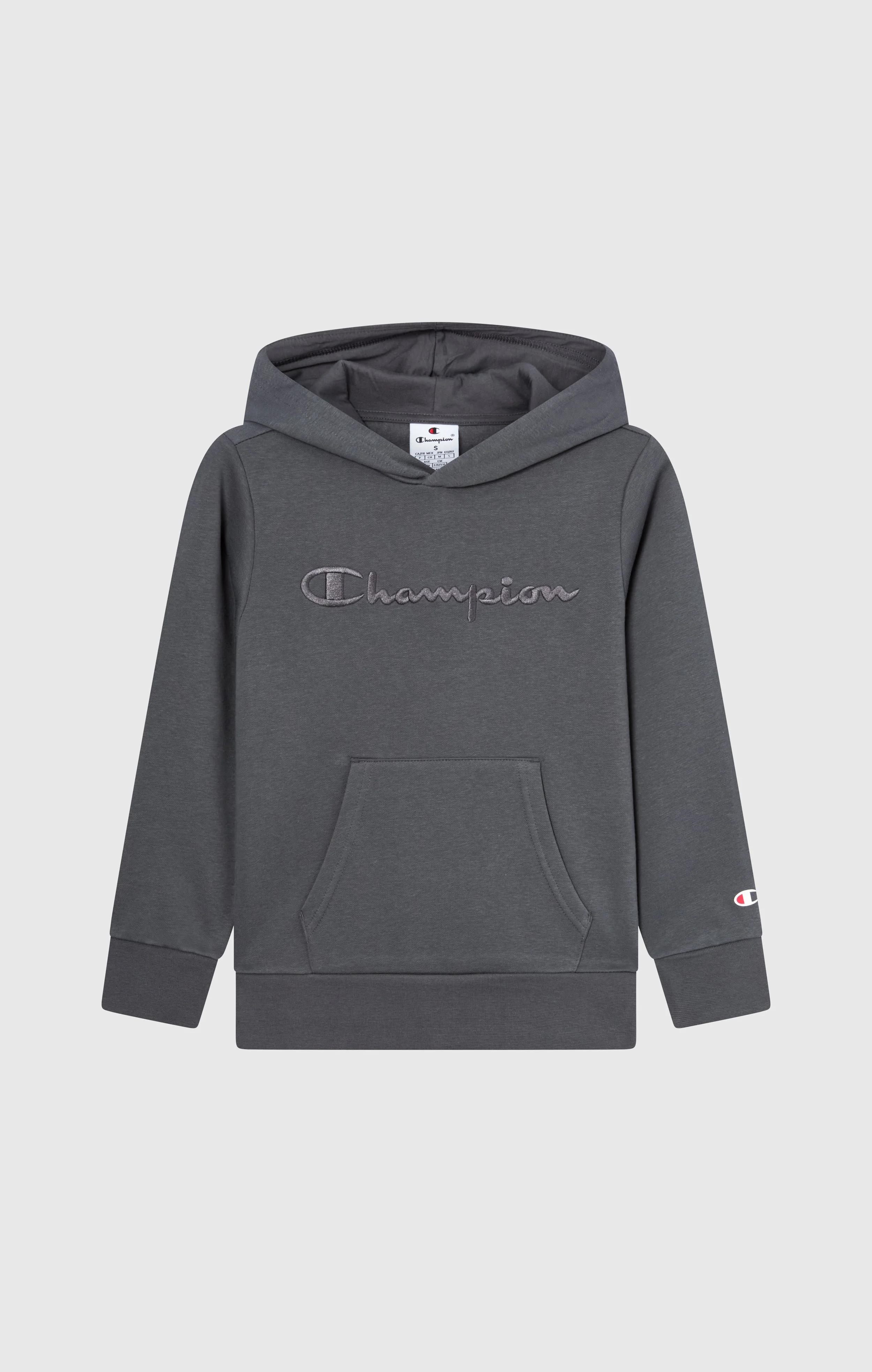 Boys’ Fleece Hoodie with Big Embroidered Logo Icons - Image 4