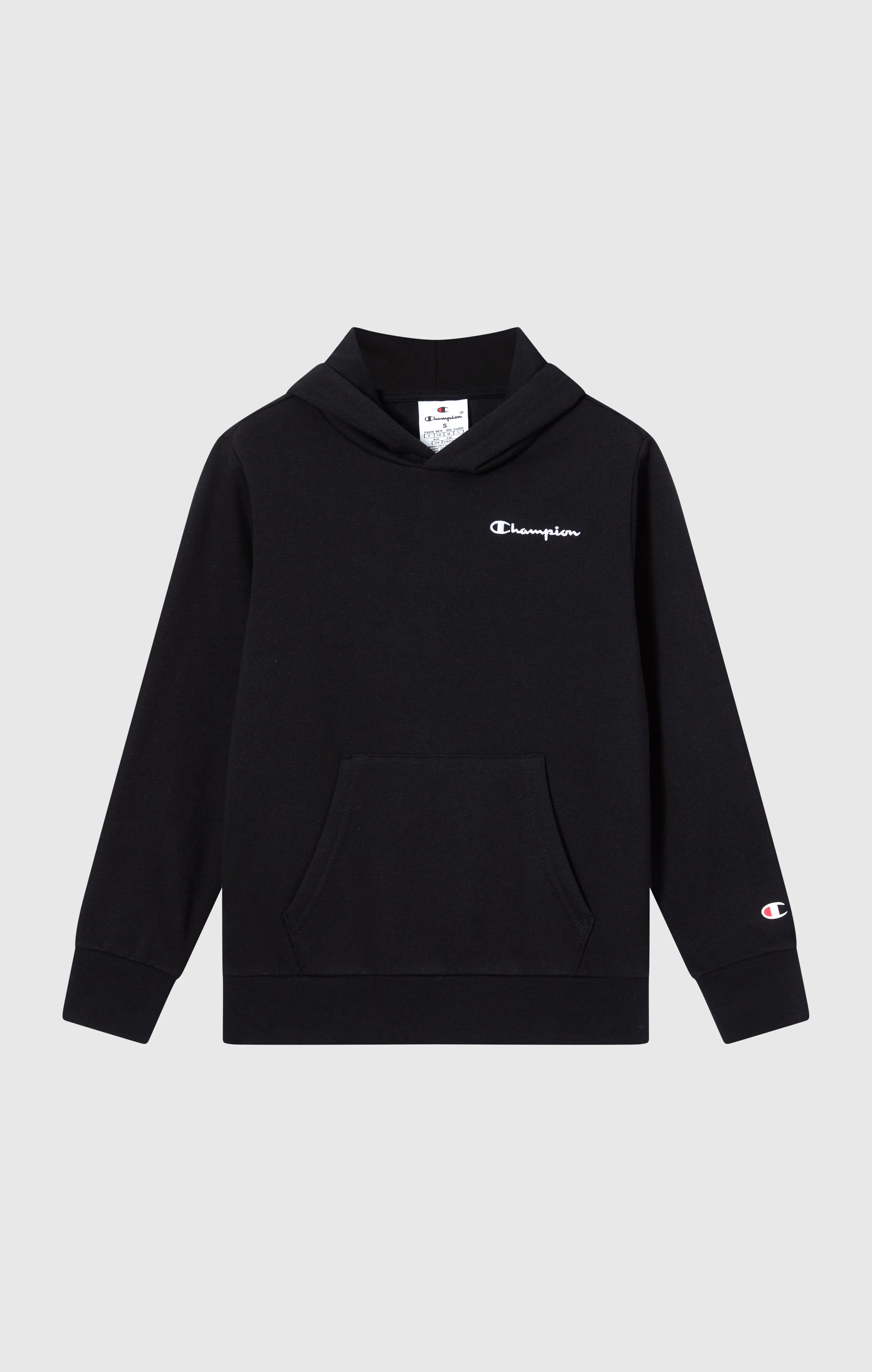 Boys’ Fleece Hoodie with Small Embroidered Logo Icons - Image 4