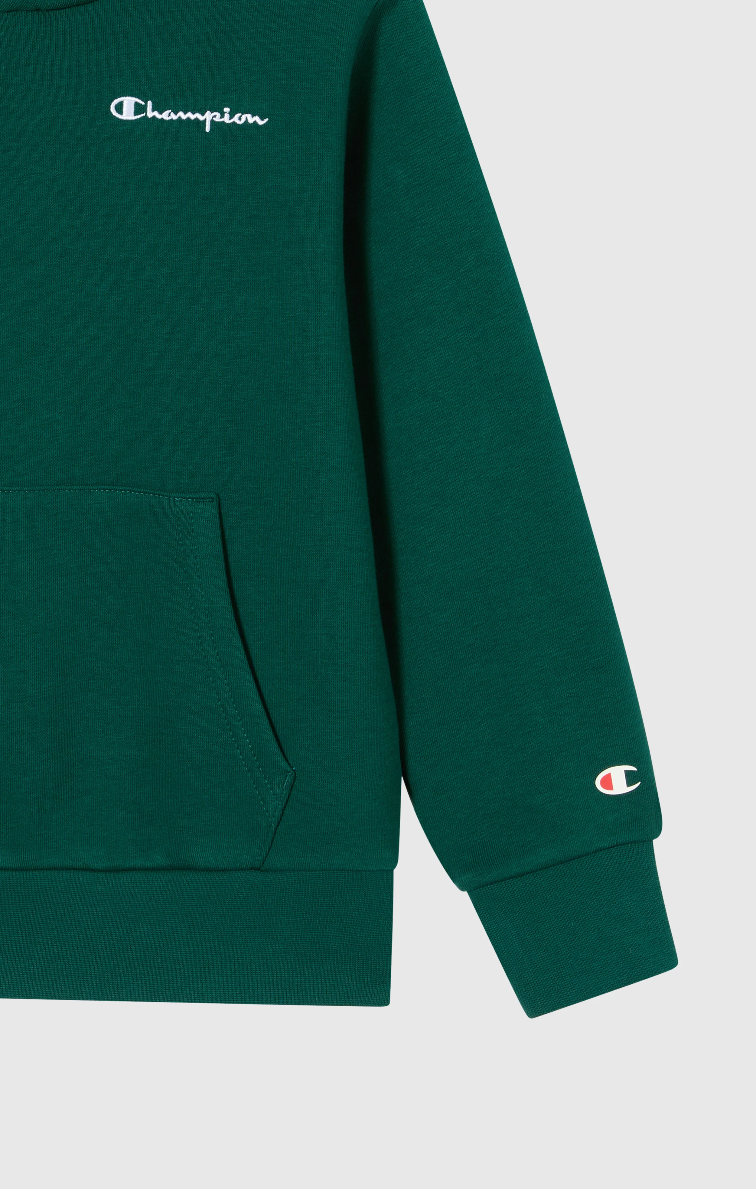 Boys’ Fleece Hoodie with Small Embroidered Logo Icons - Image 5