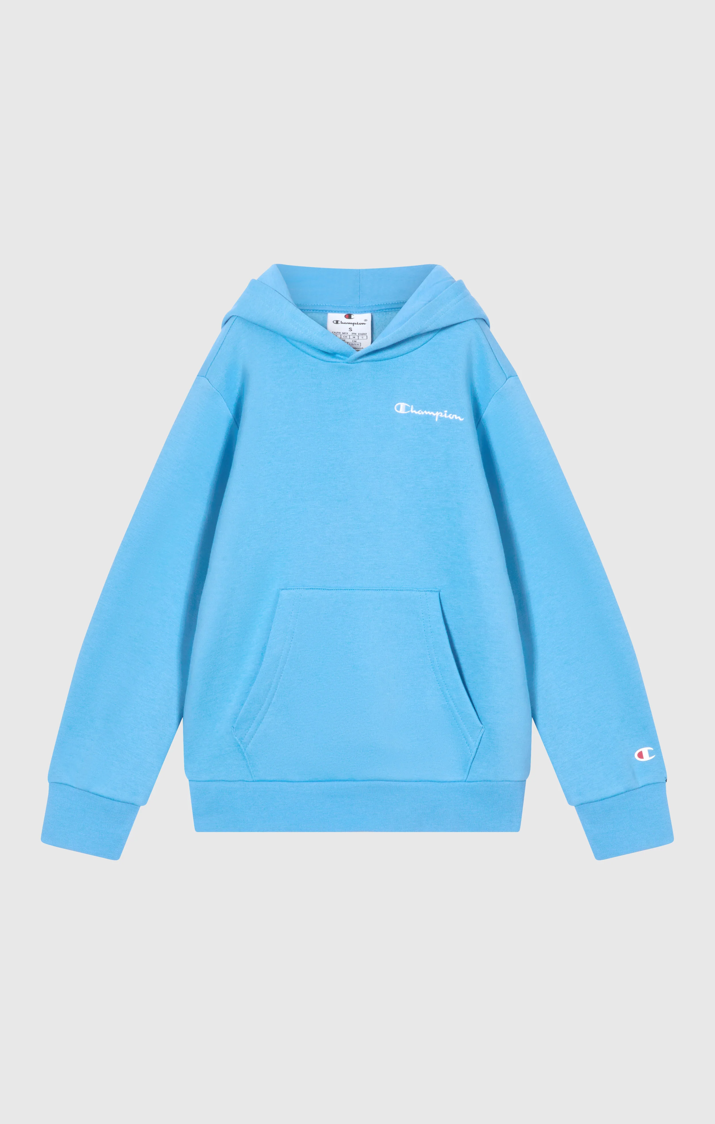 Boys’ Fleece Hoodie with Small Embroidered Logo Icons - Image 4