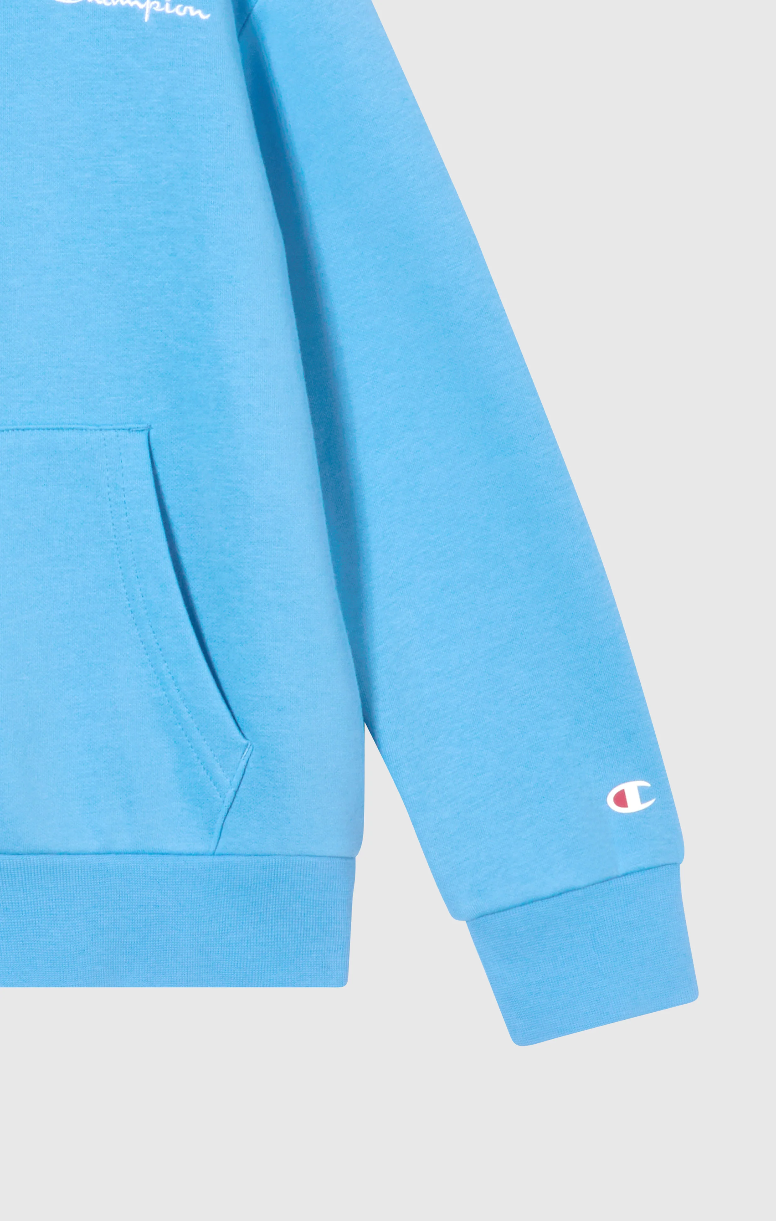 Boys’ Fleece Hoodie with Small Embroidered Logo Icons - Image 5