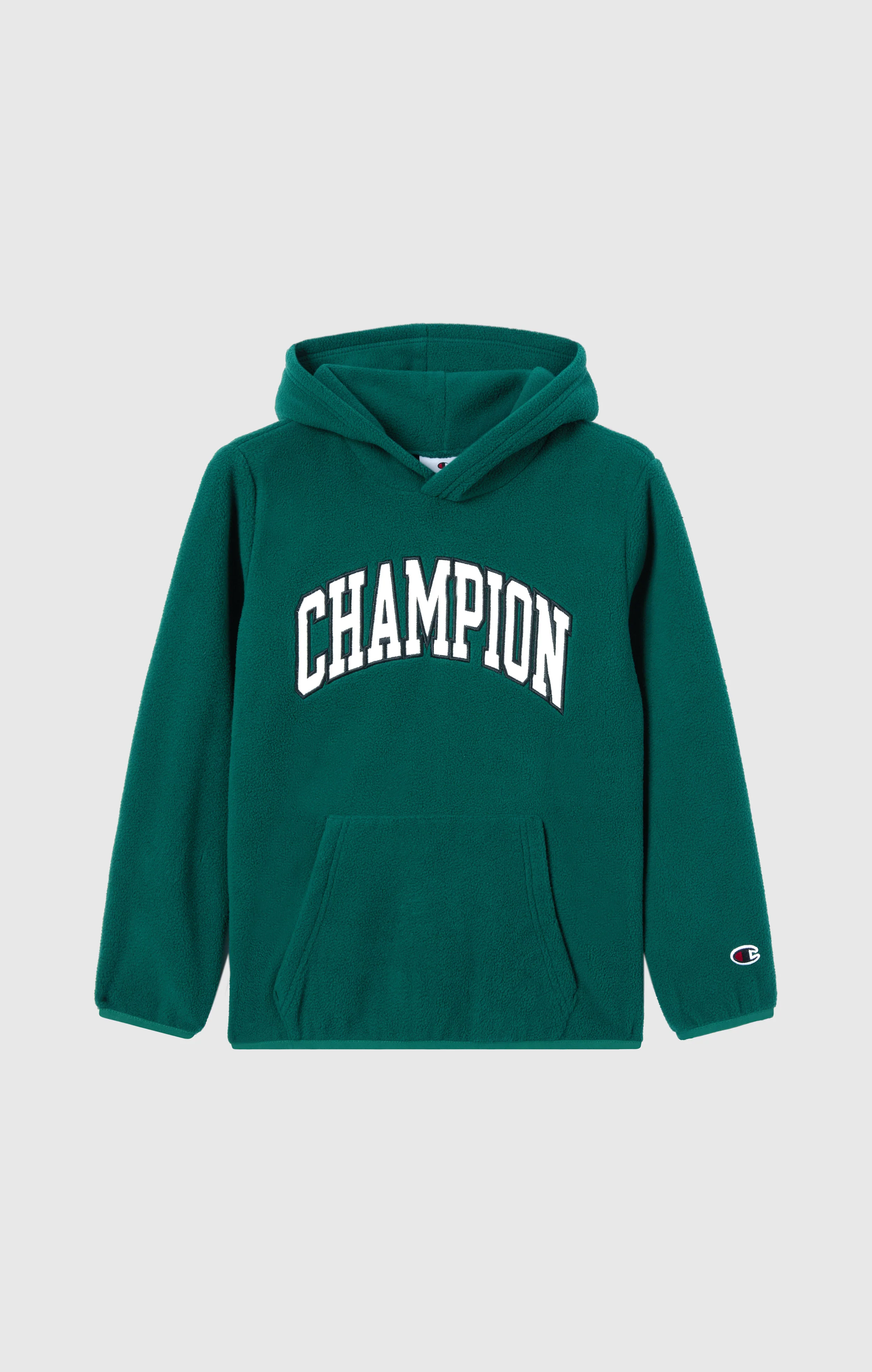 Boys' Fleece Polar Hoodie Script Logo