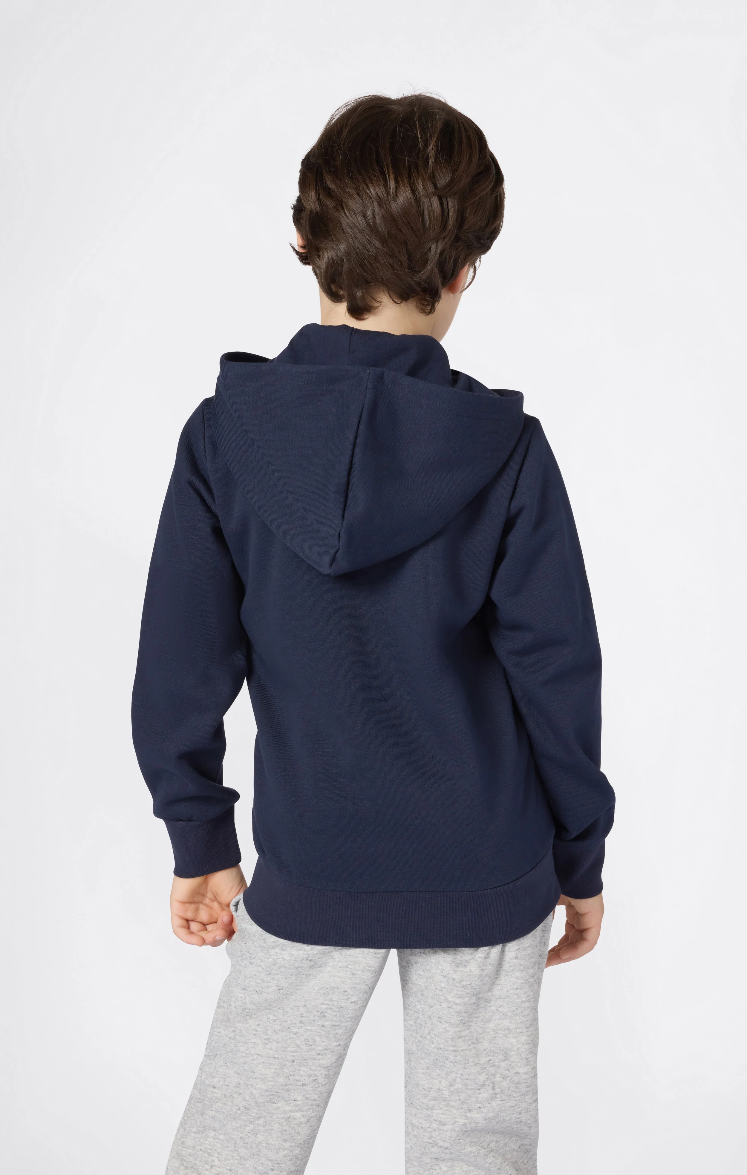Boys’ Full Zip Fleece Hoodie Icons - Image 3