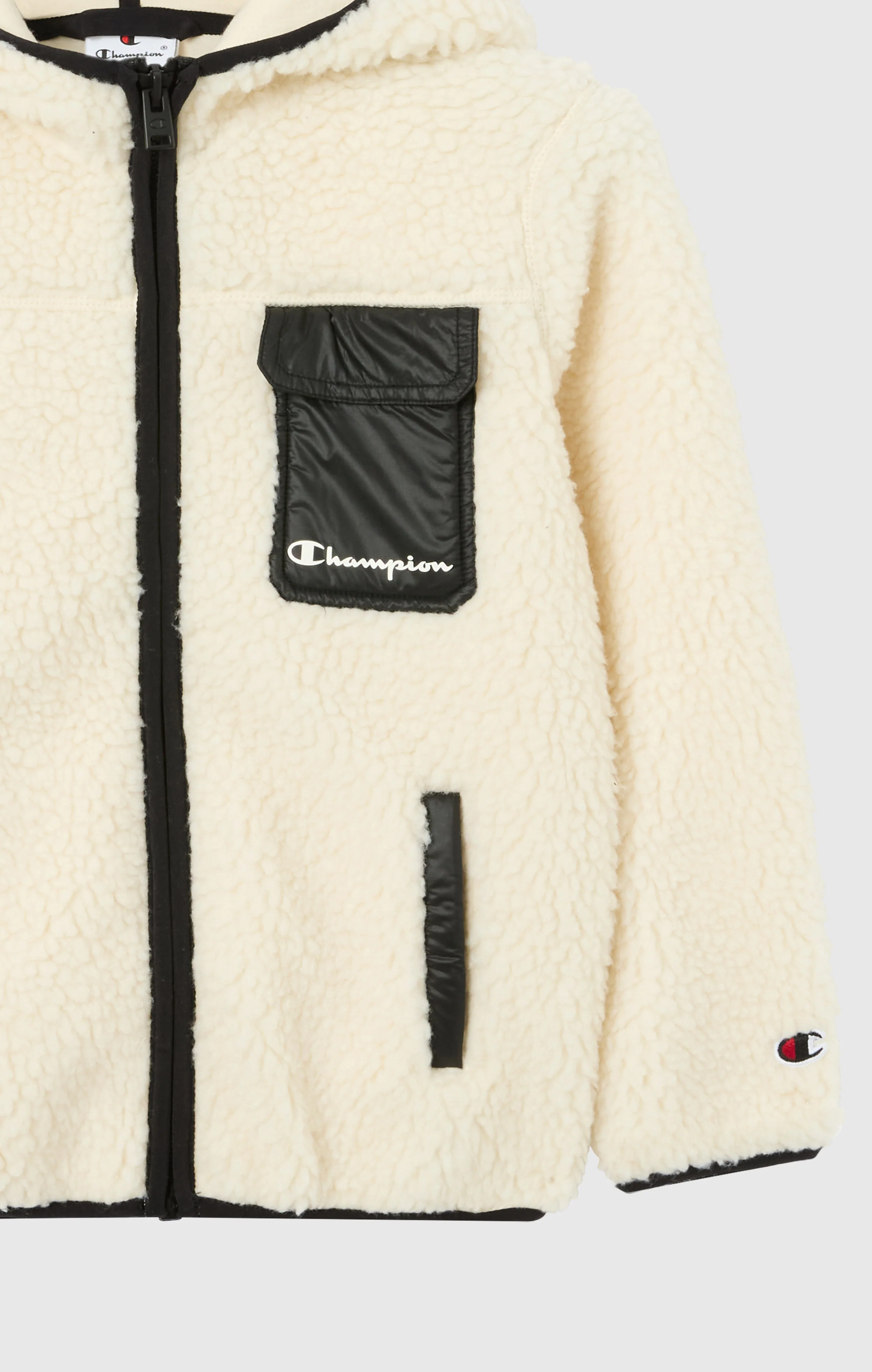 Boys’ Polar Teddy Full-Zip Hoodie - Image 3