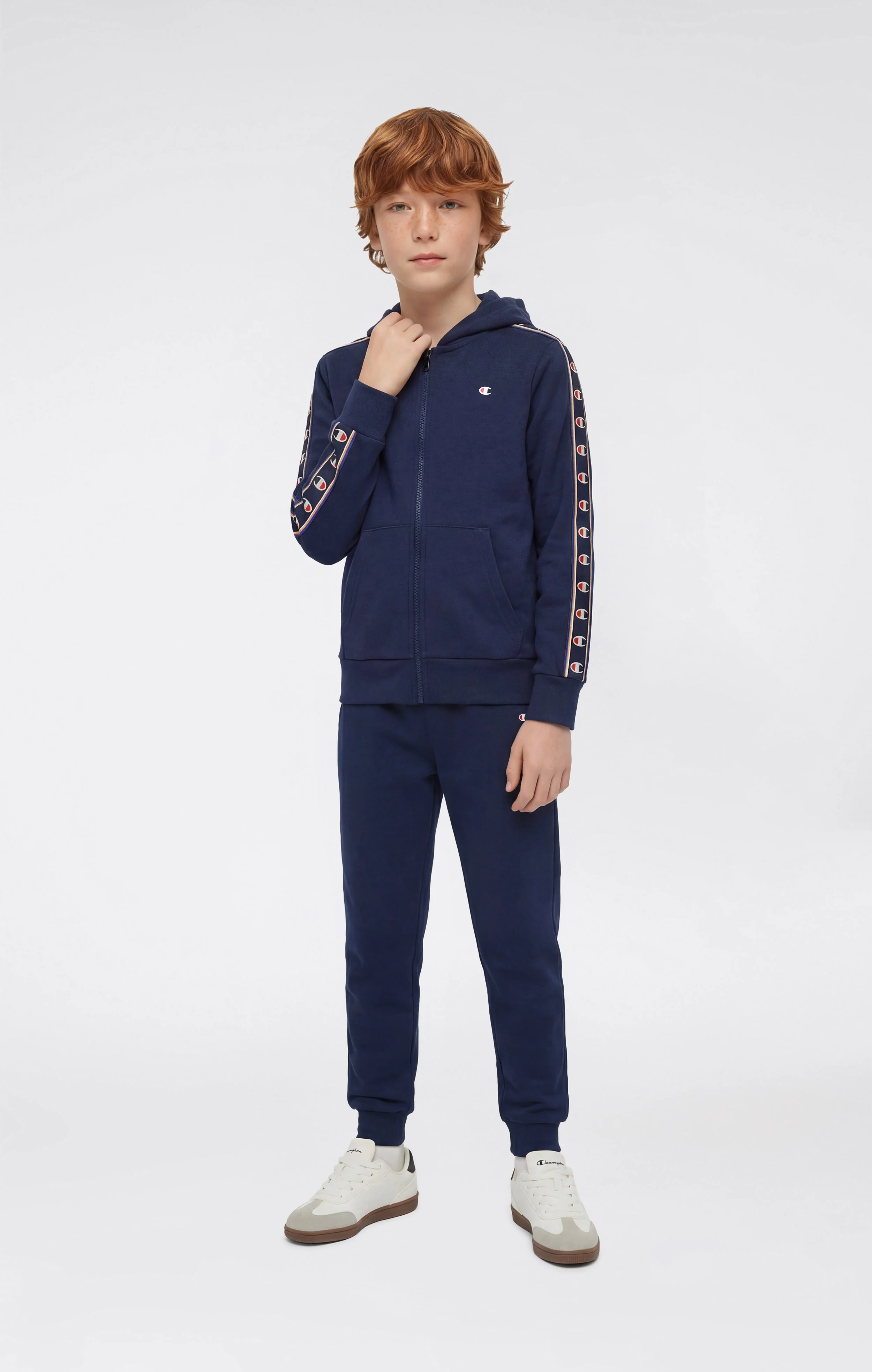 Boys’ Hooded Full Zip Sweatshirt and Pants Tracksuit