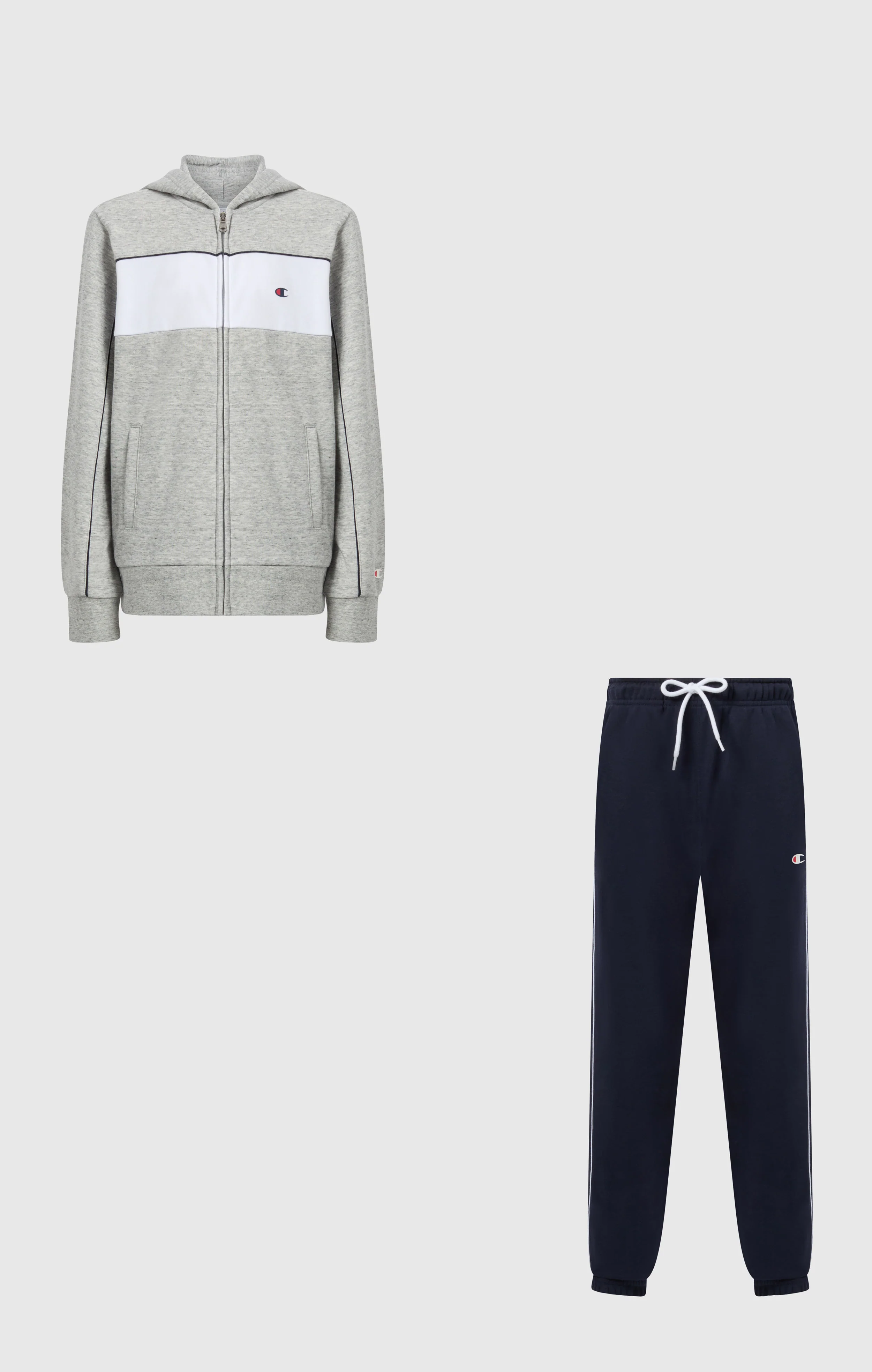 Boys’ Hooded Full Zip Sweatshirt and Pants Tracksuit - Image 4