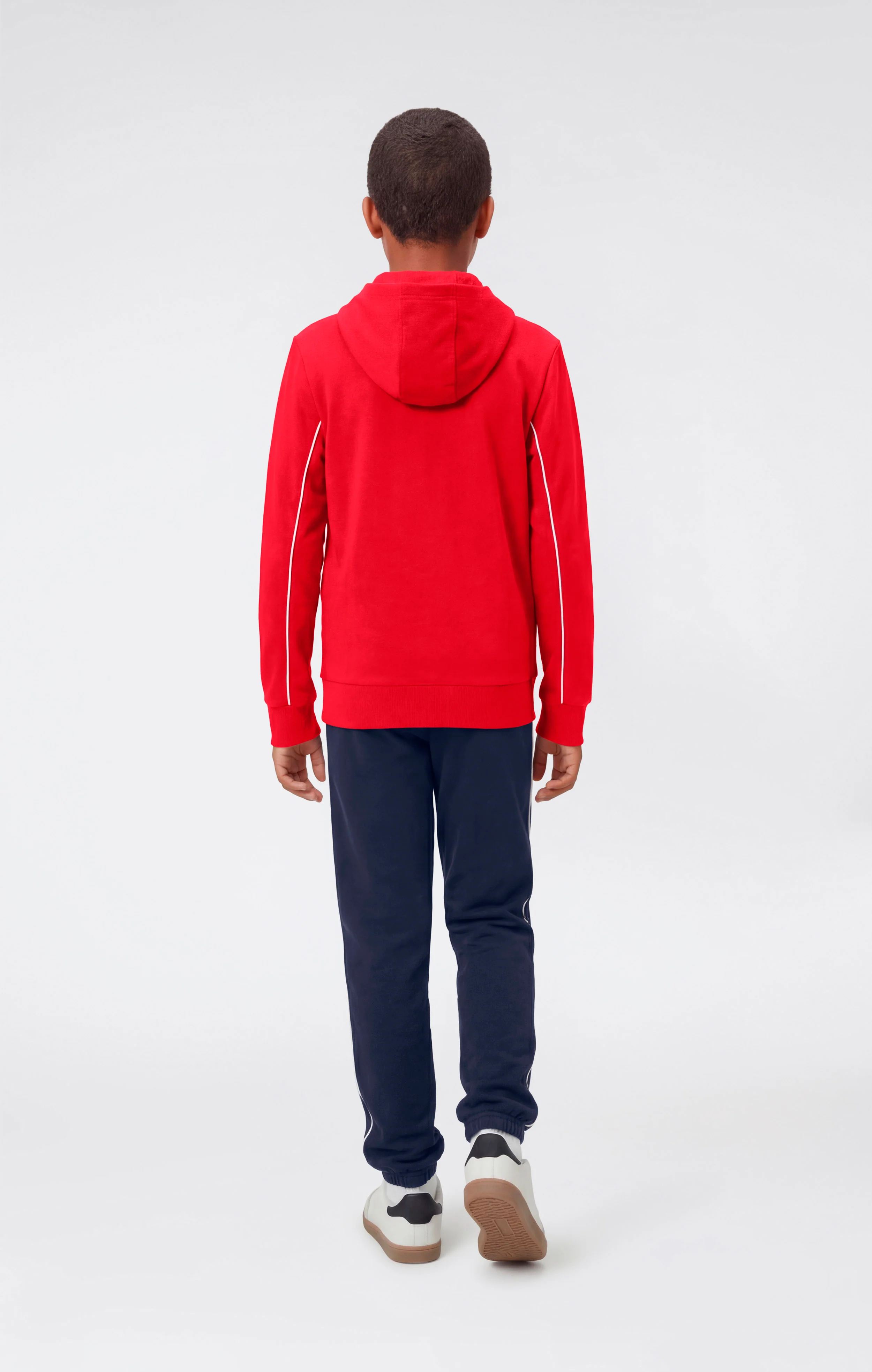Boys’ Hooded Full Zip Sweatshirt and Pants Tracksuit - Image 3