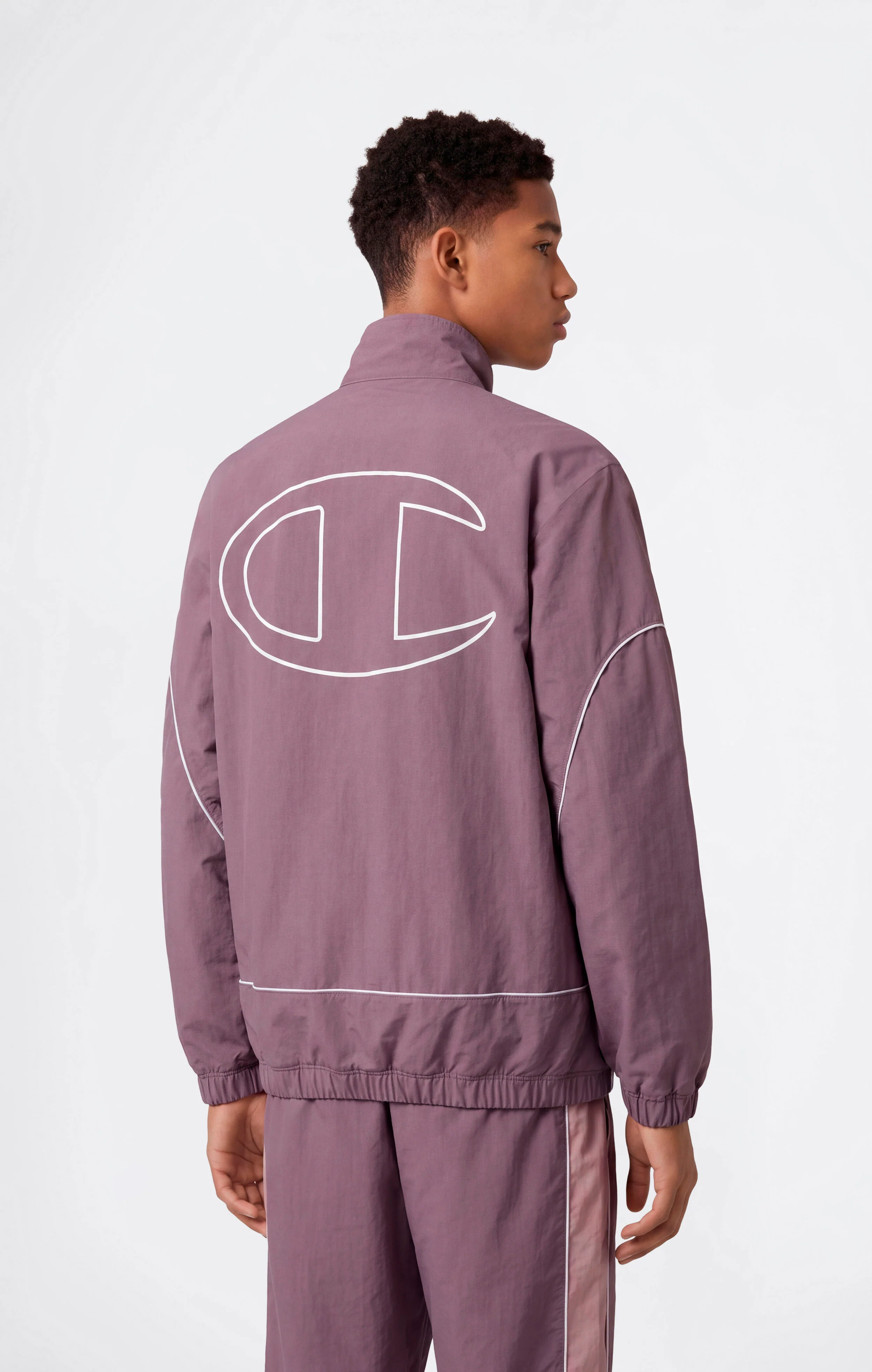 Boys’ Hooded Full Zip Top In Lightweight Nylon - Image 3