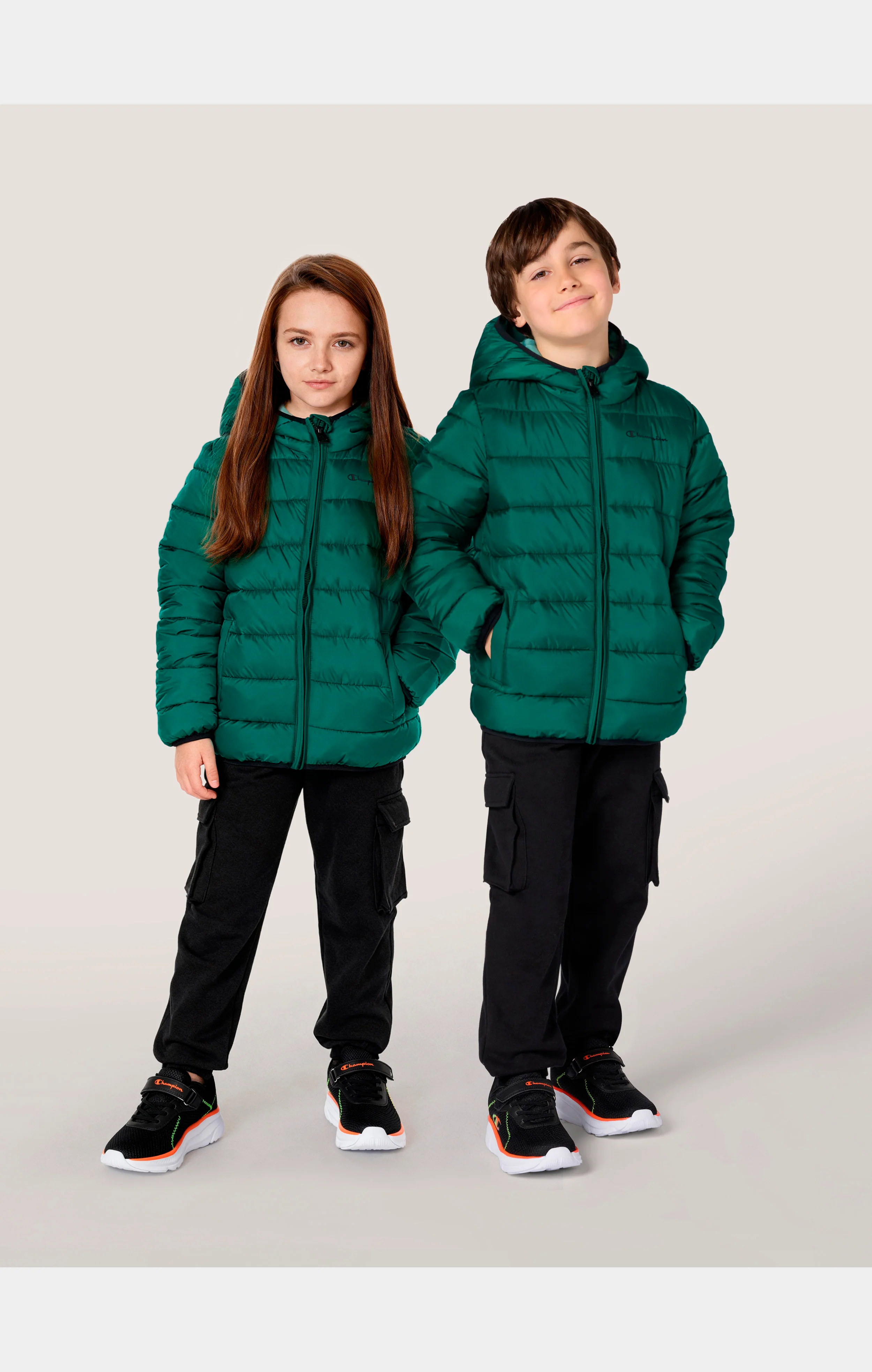 Padded Jacket with Hood for Kids - Image 6