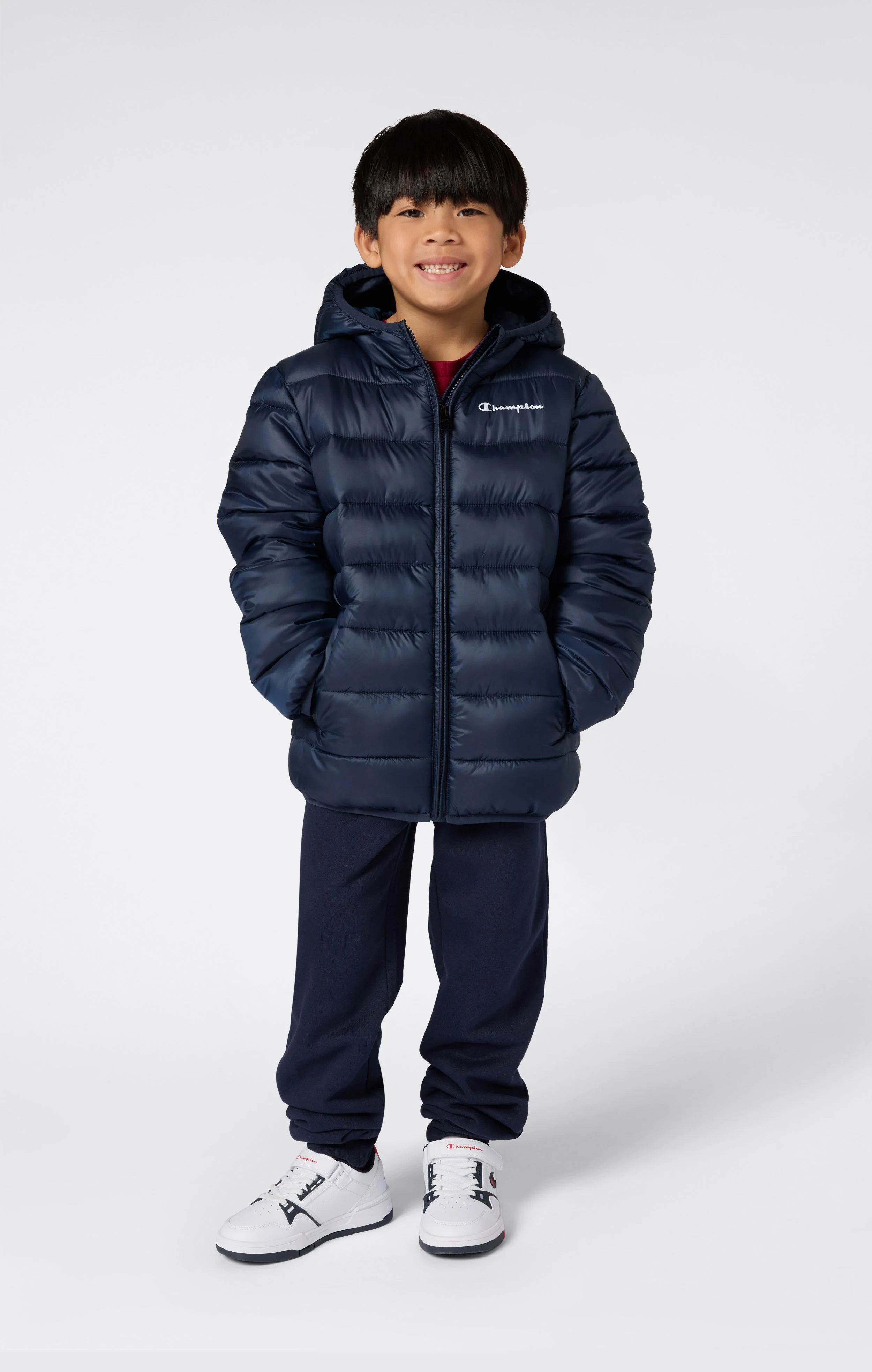 Padded Jacket with Hood for Kids - Image 5