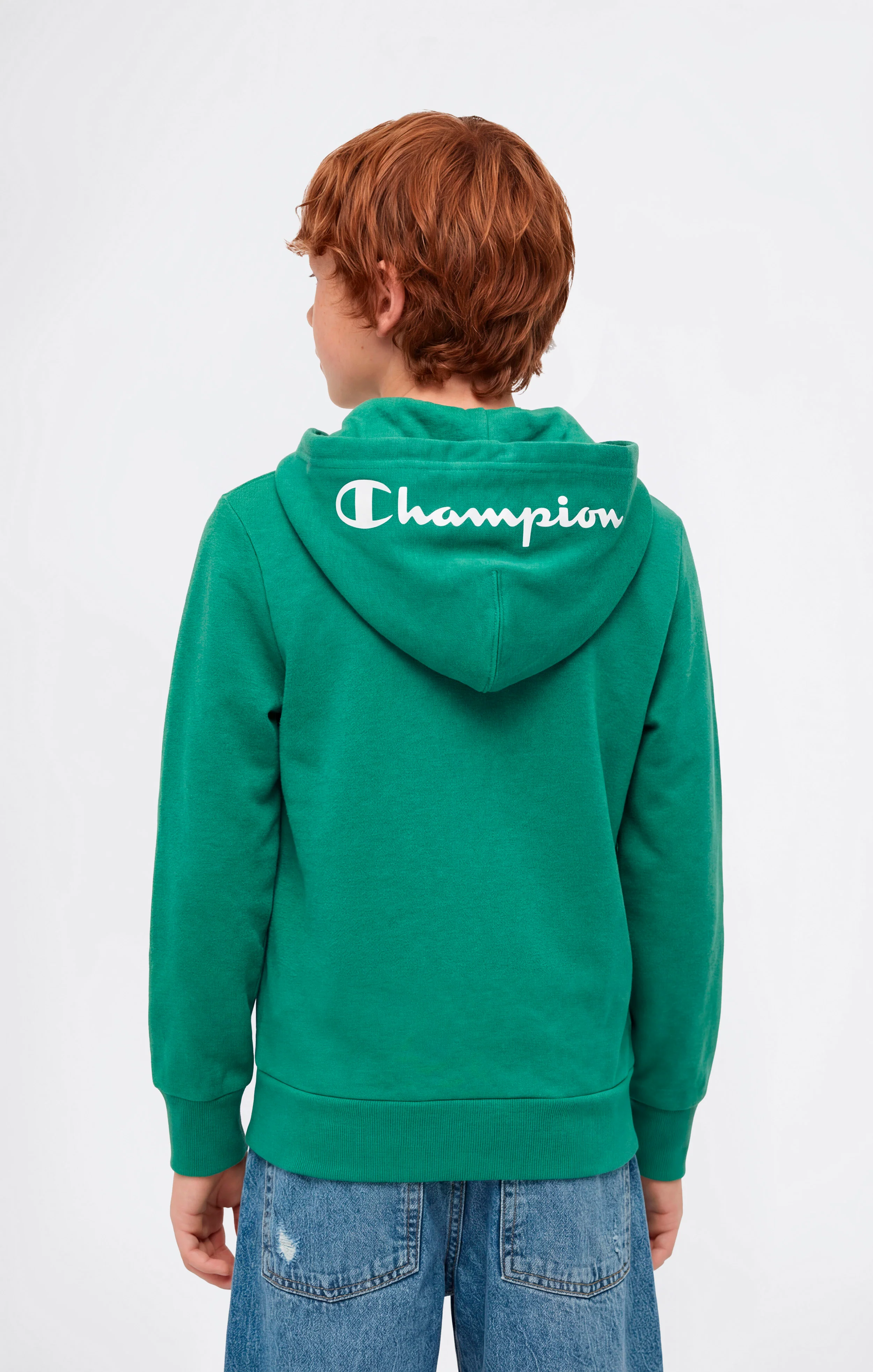 Boys’ Lightweight Full Zip Hooded Sweatshirt Icons - Image 3