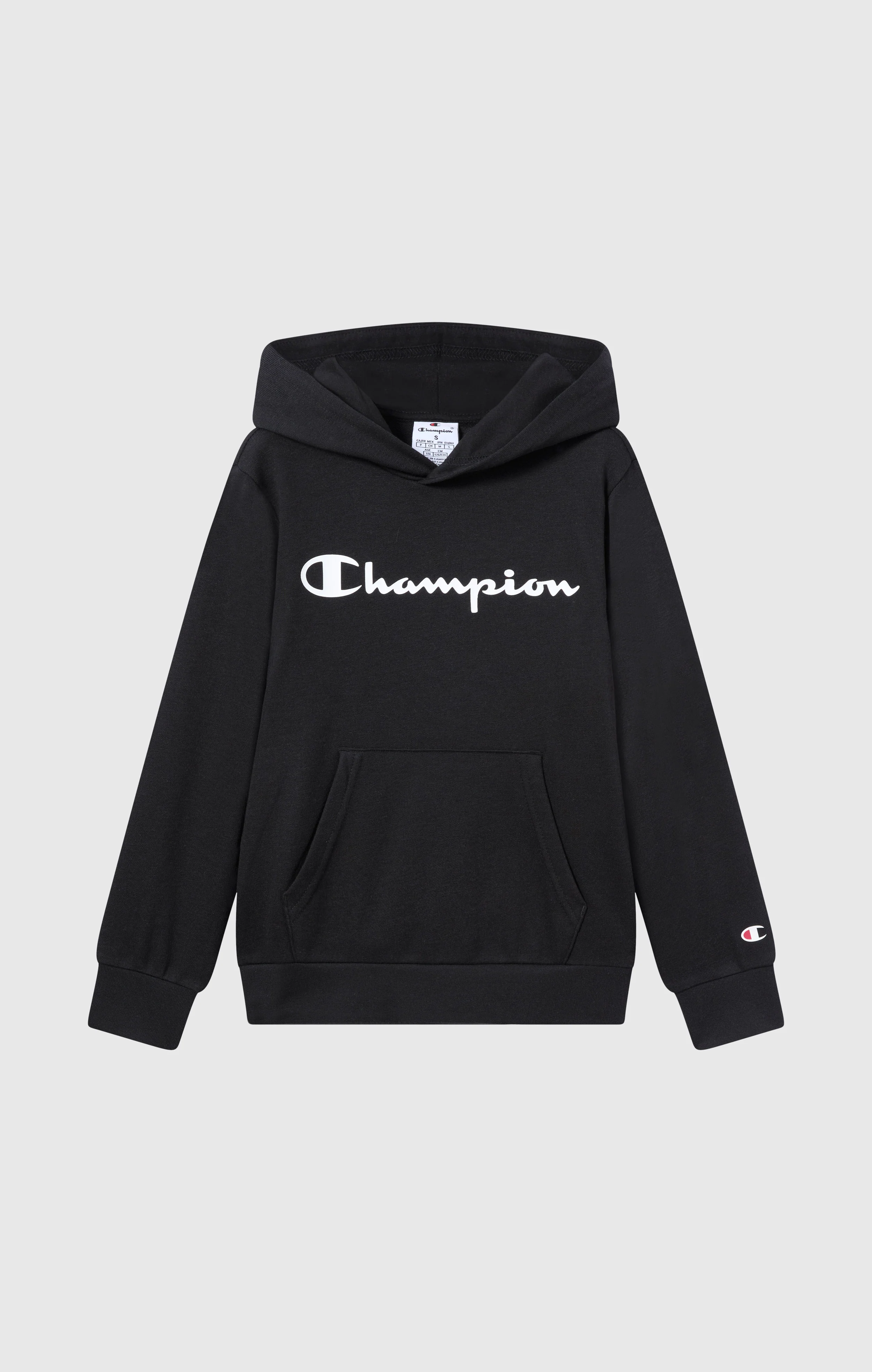 Boys’ Lightweight Hooded Sweatshirt with Maxi Printed Logo - Image 4