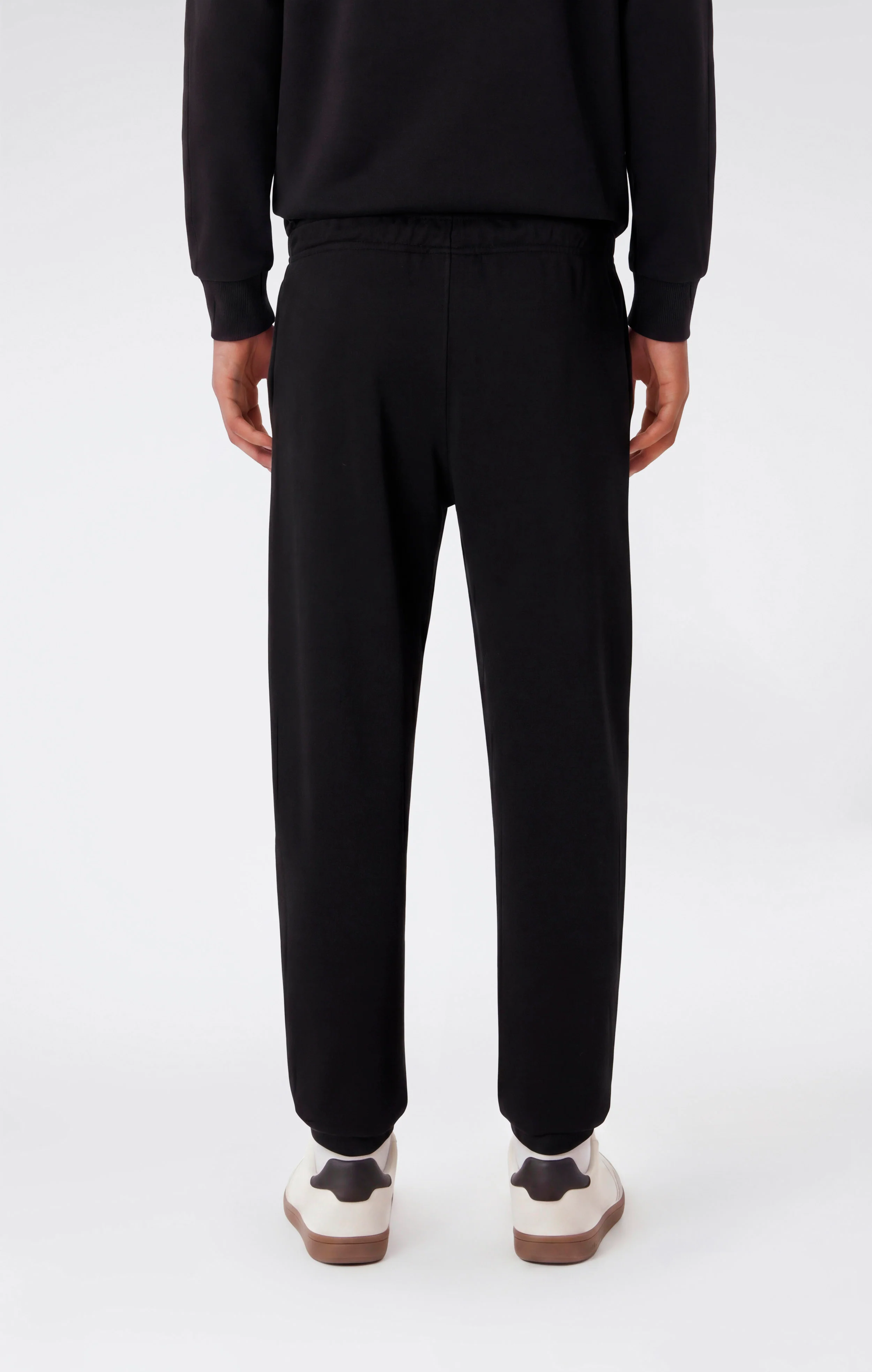 Boys’ Lightweight Jogger Pants with Rib Cuffs and Maxi Printed Logo - Image 3