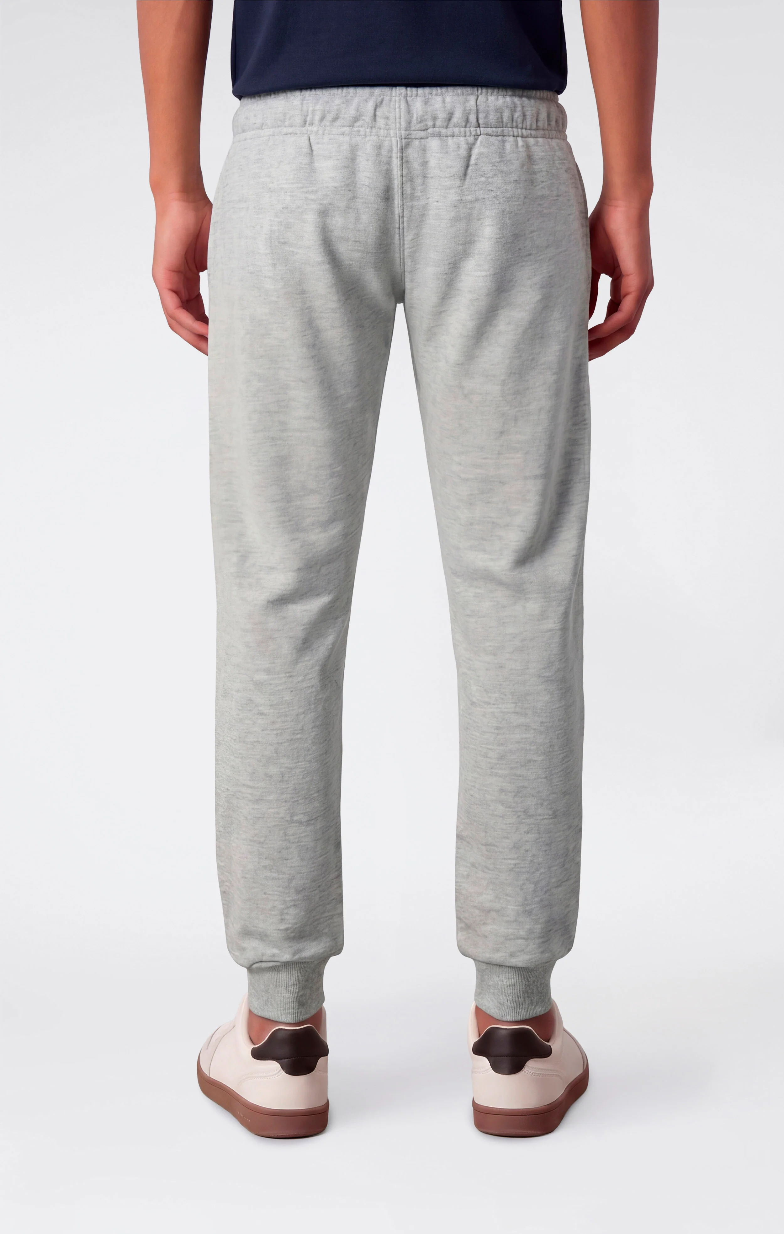 Boys’ Lightweight Jogger Pants with Rib Cuffs and Maxi Printed Logo - Image 3