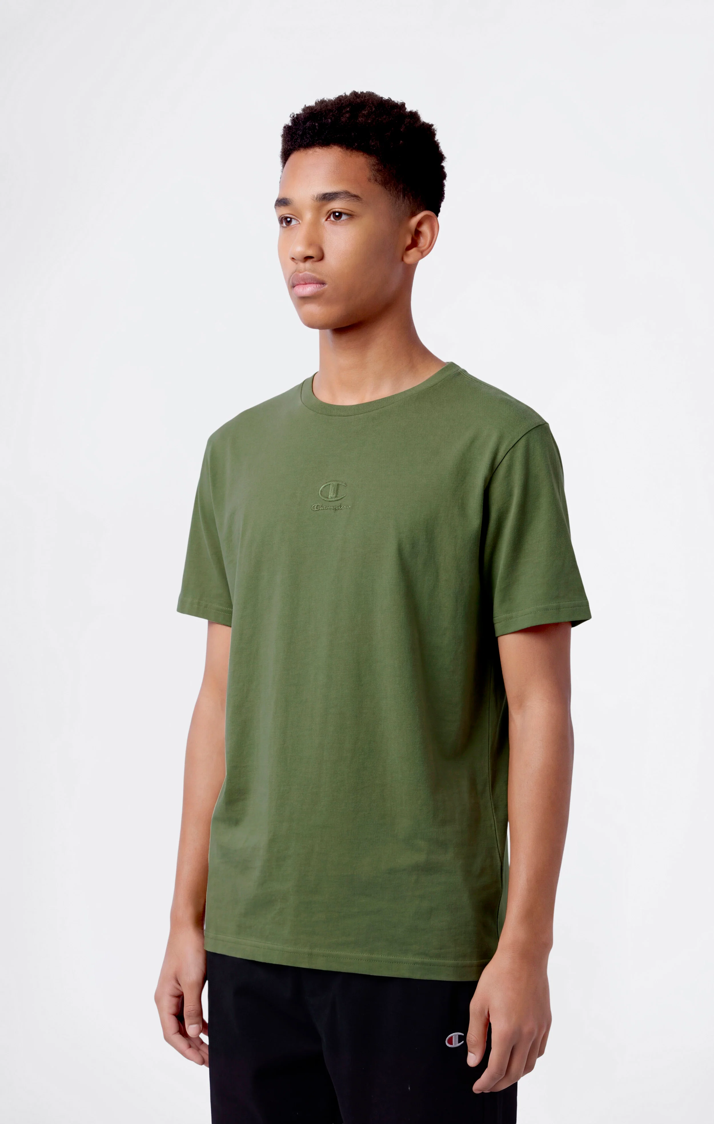 Boys’ Washed Effect Crewneck T-Shirt Icons