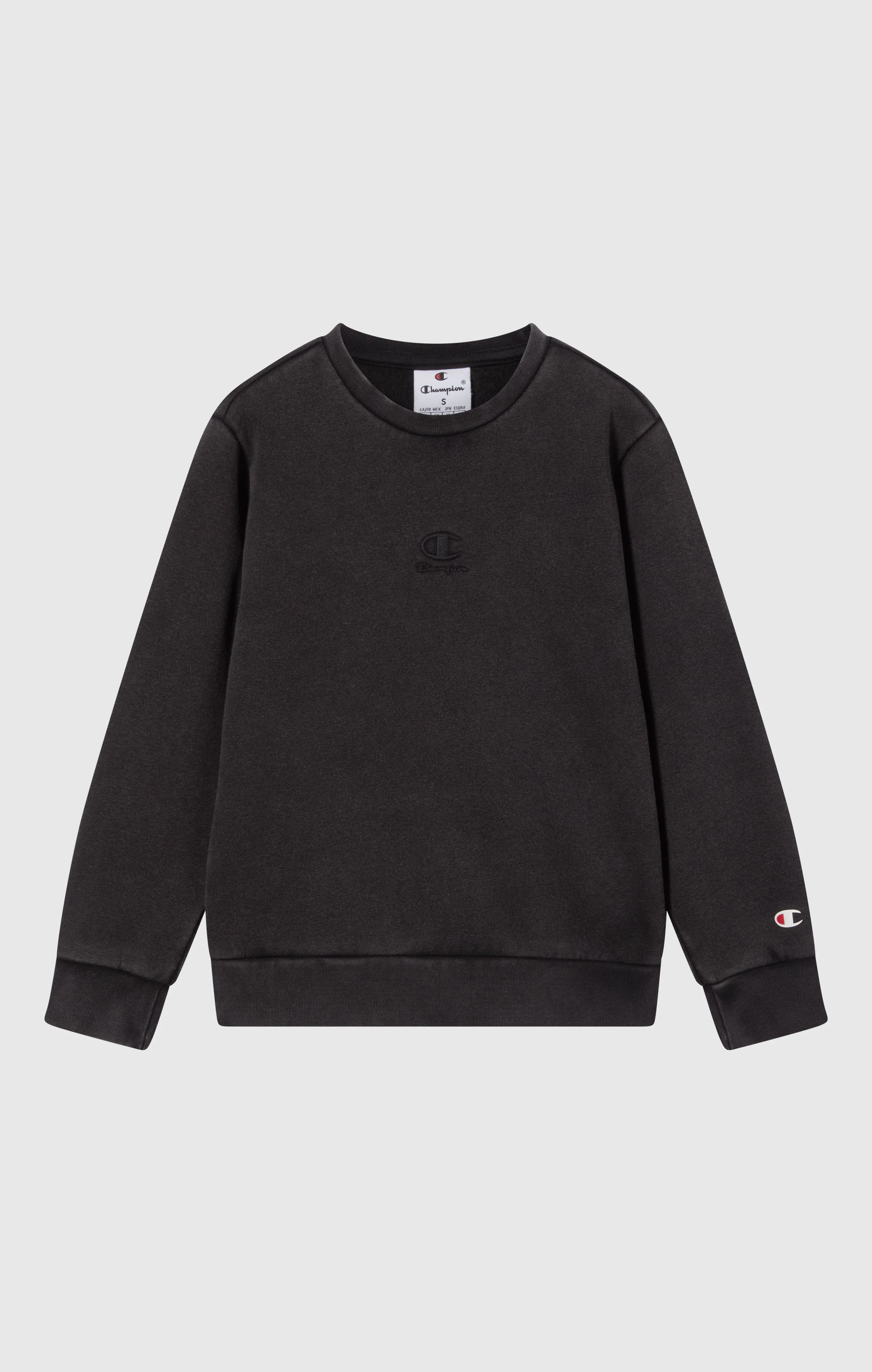 Boys’ Washed Fleece Crewneck Sweatshirt Icons - Image 4