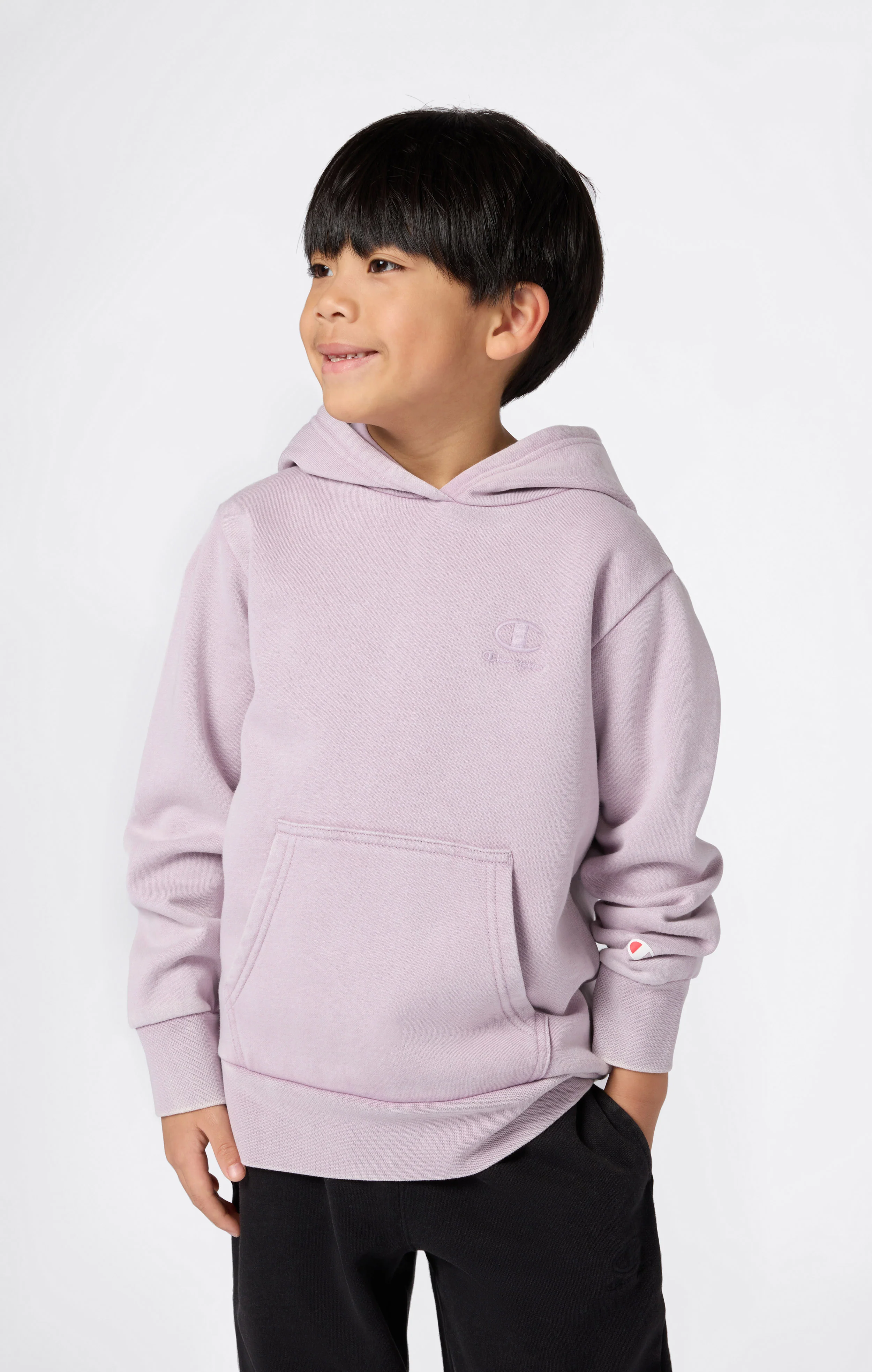 Boys’ Washed Fleece Hoodie Icons - Image 2