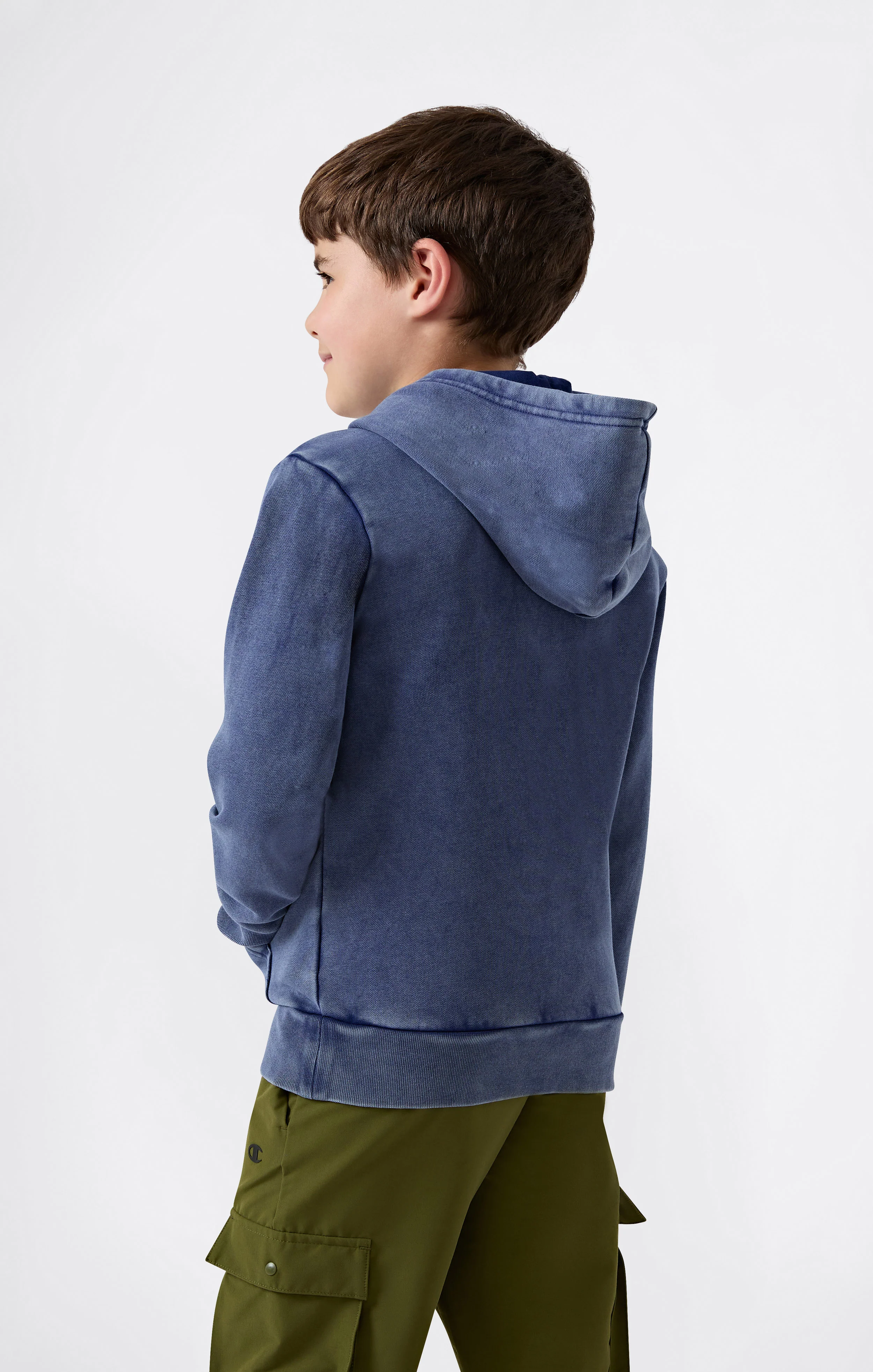 Boys’ Washed Fleece Hoodie Icons - Image 3