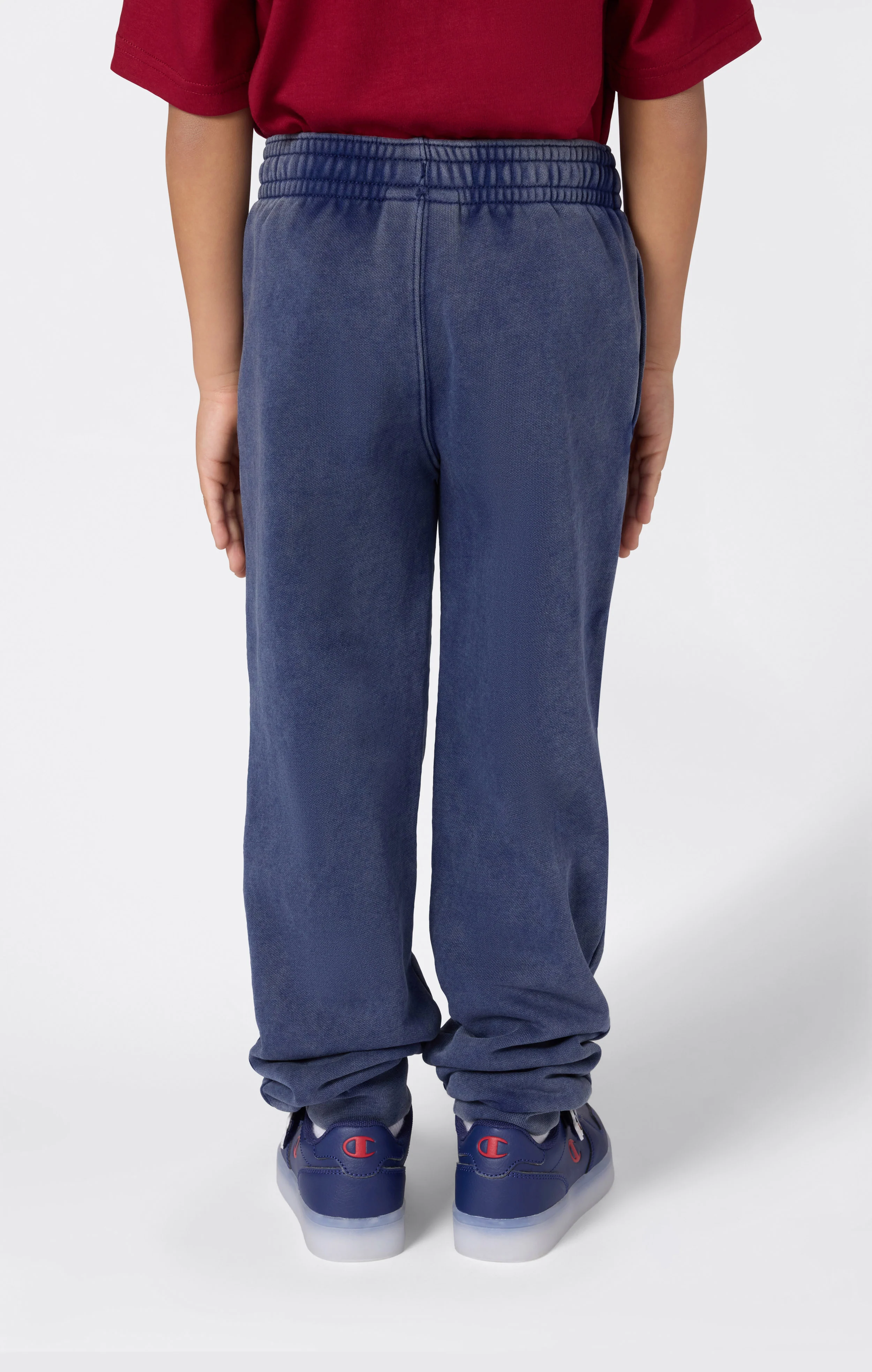 Boys’ Washed Rib Cuff Fleece Joggers Icons - Image 3