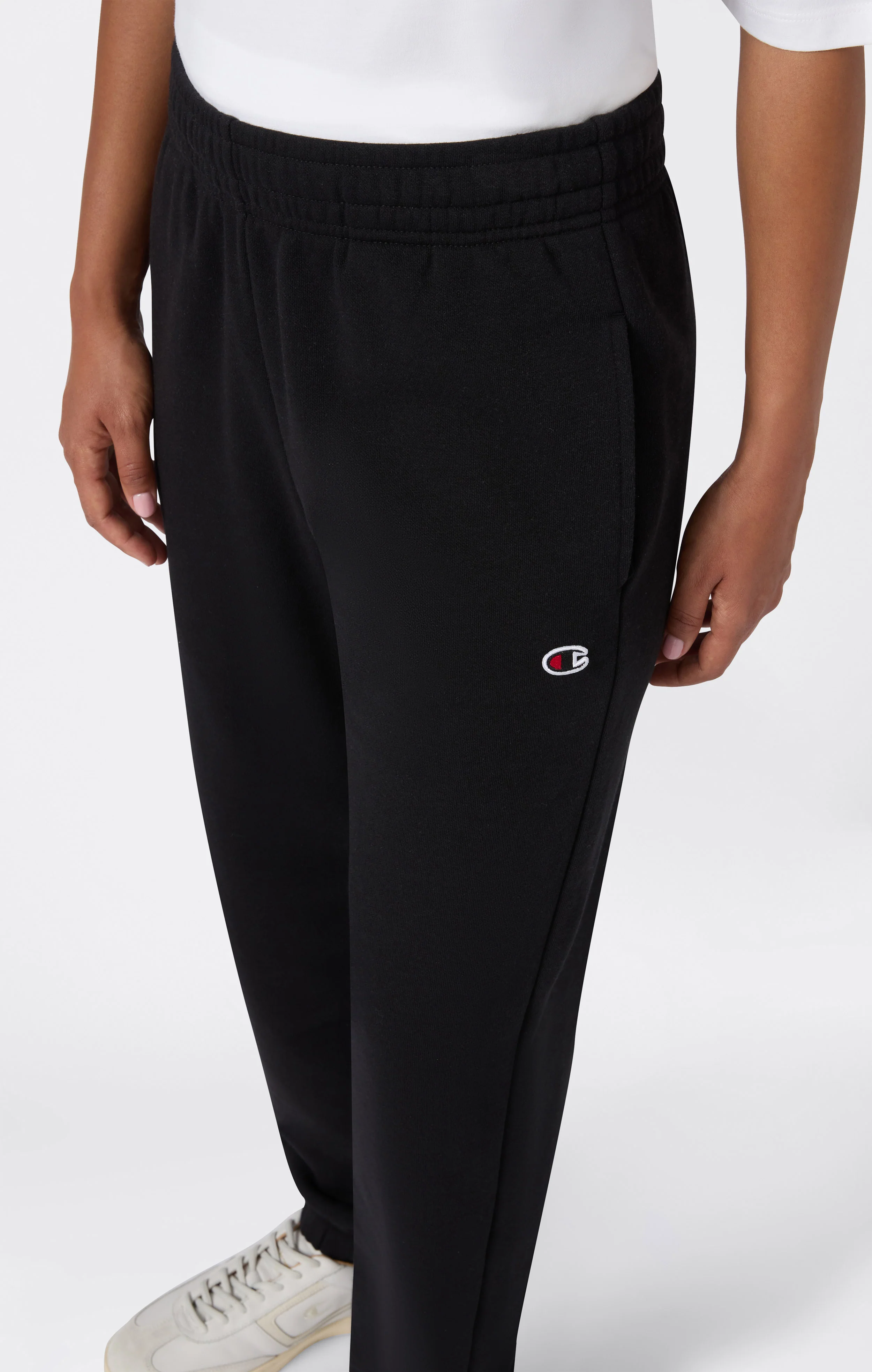 Women’s Elastic Cuff Fleece Joggers Icons - Image 3
