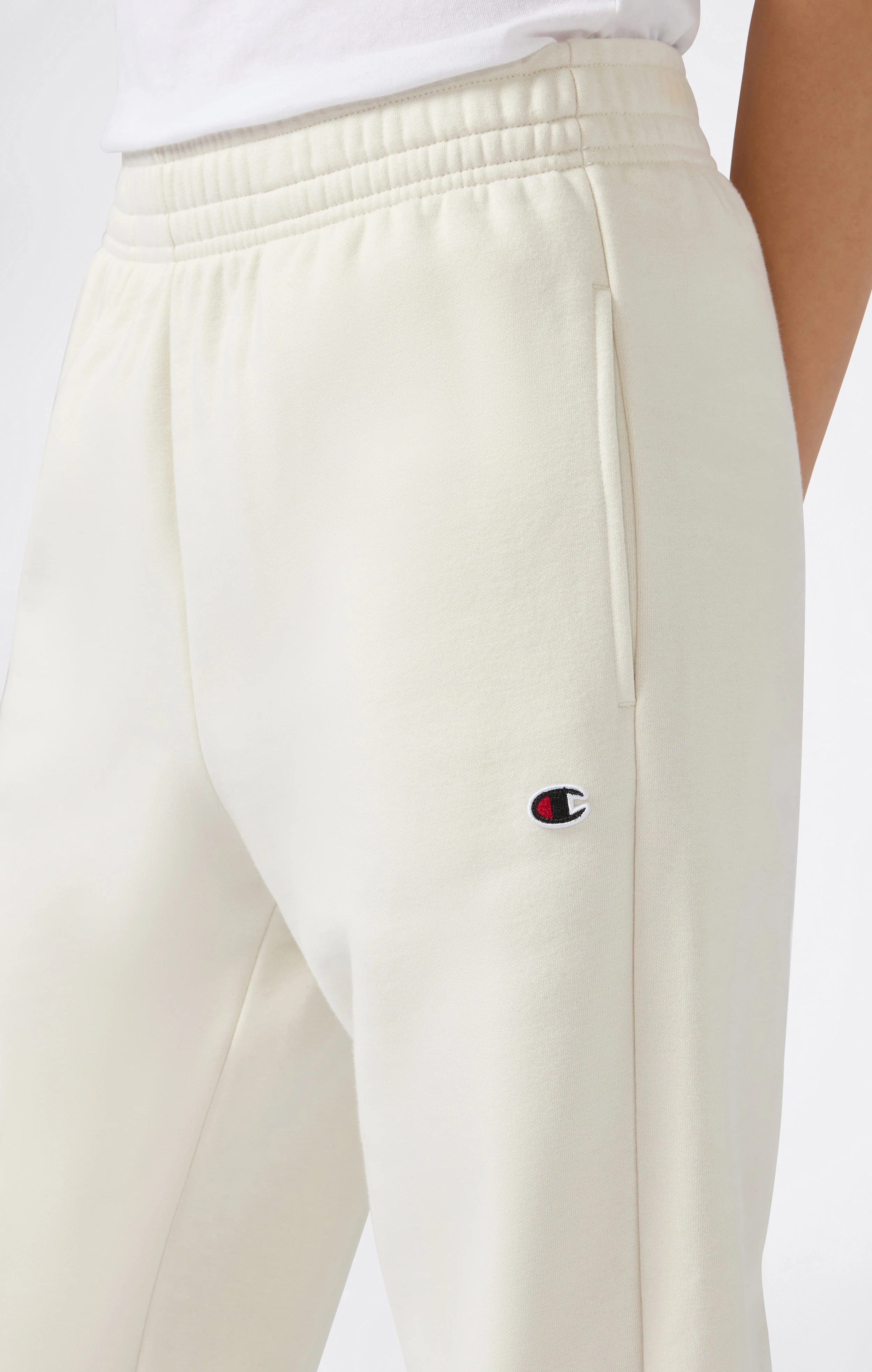 Women’s Elastic Cuff Fleece Joggers Icons - Image 4