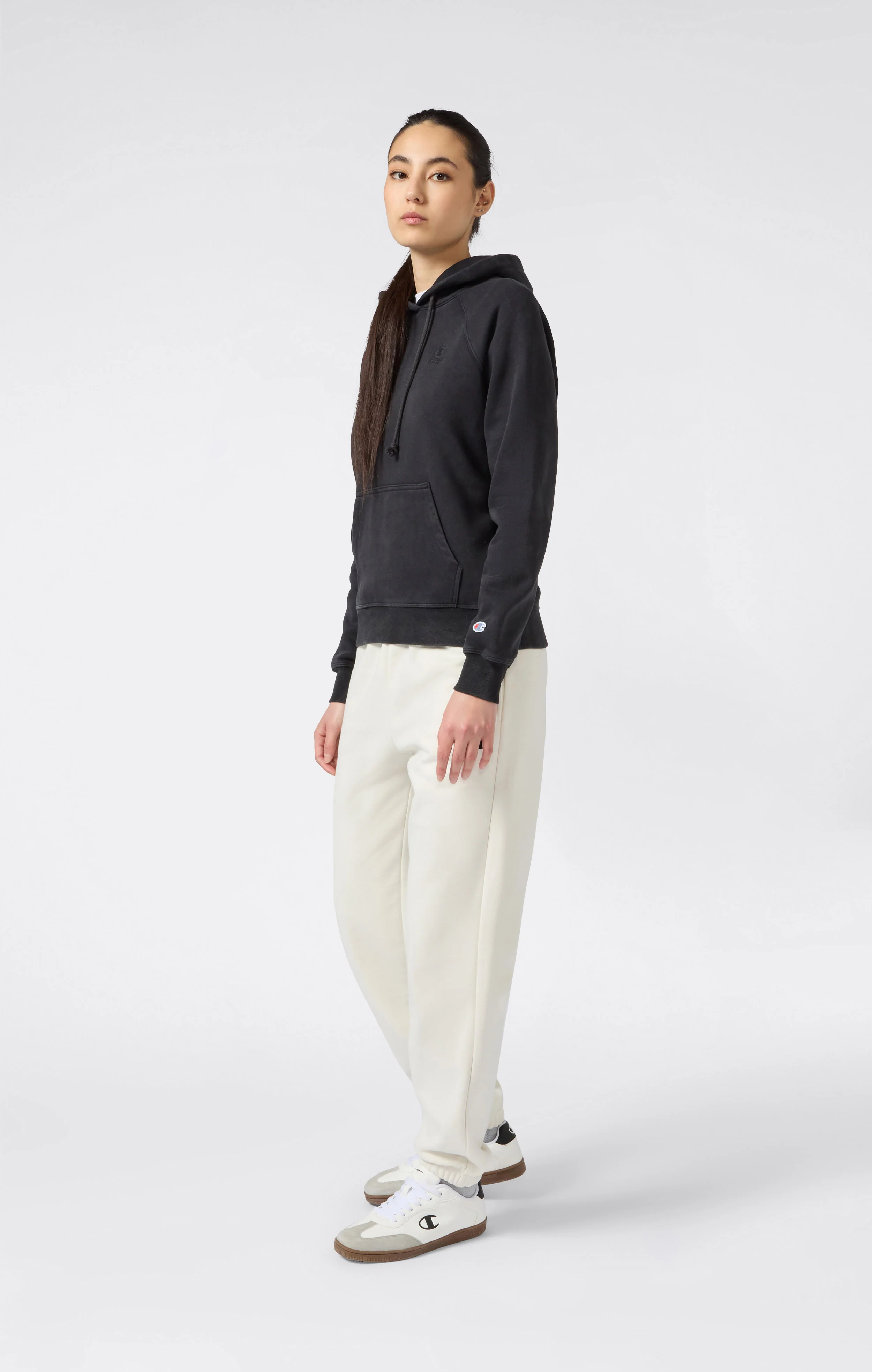 Women’s Elastic Cuff Fleece Joggers Icons - Image 5