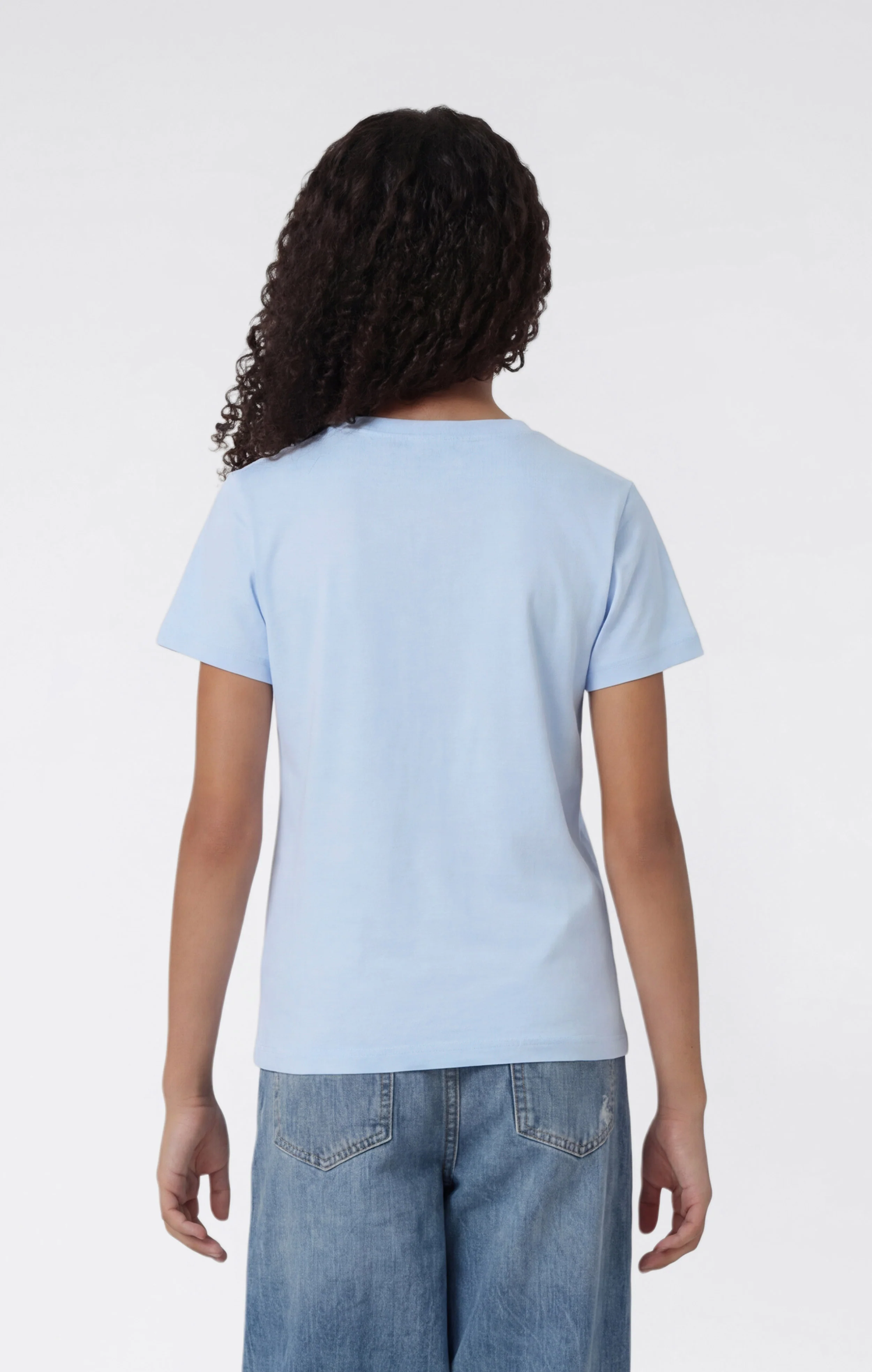 Girls' Crewneck T-shirt Slim Fit Icons - Image 3