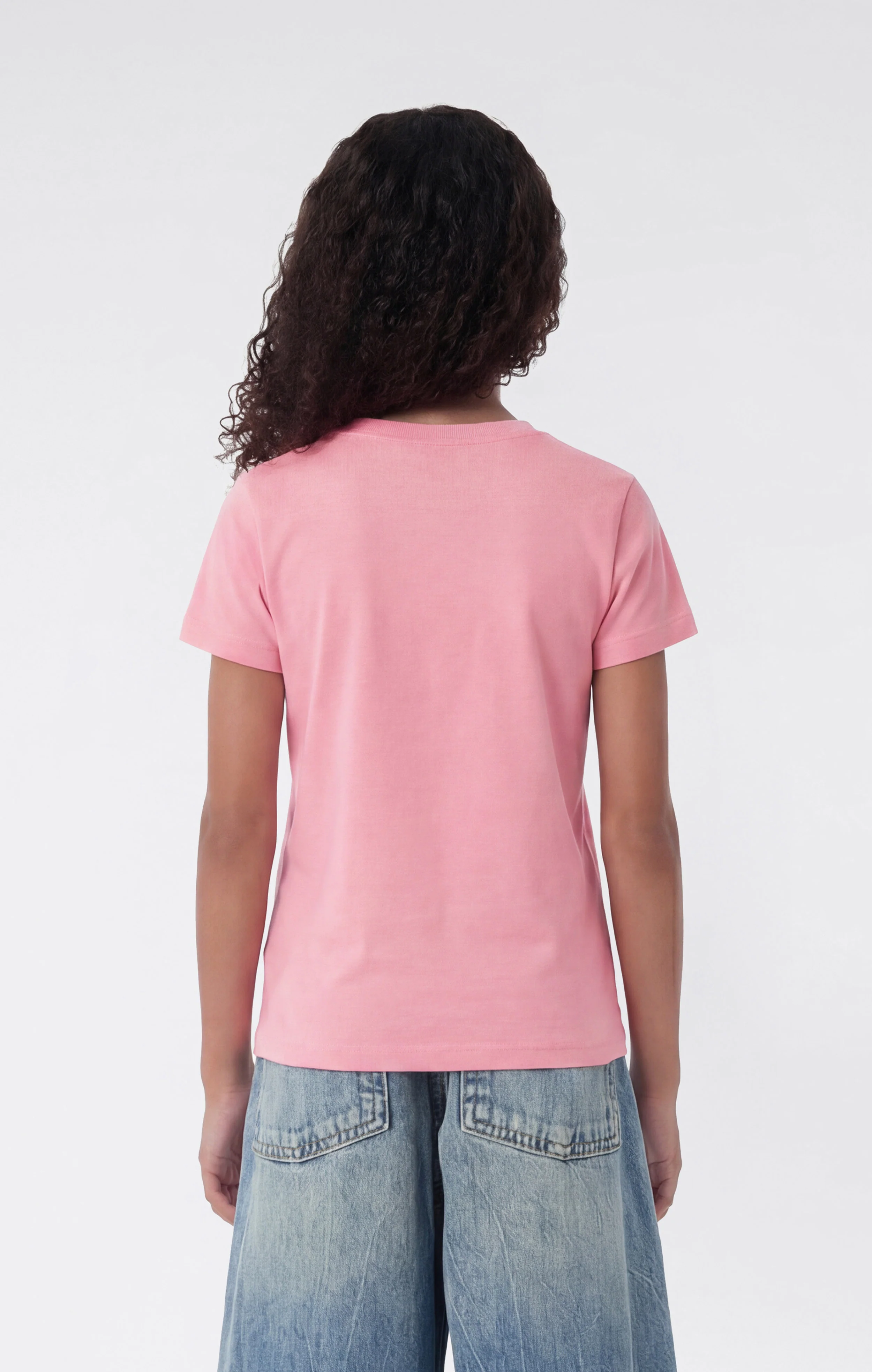 Girls' Crewneck T-shirt Slim Fit Icons - Image 3
