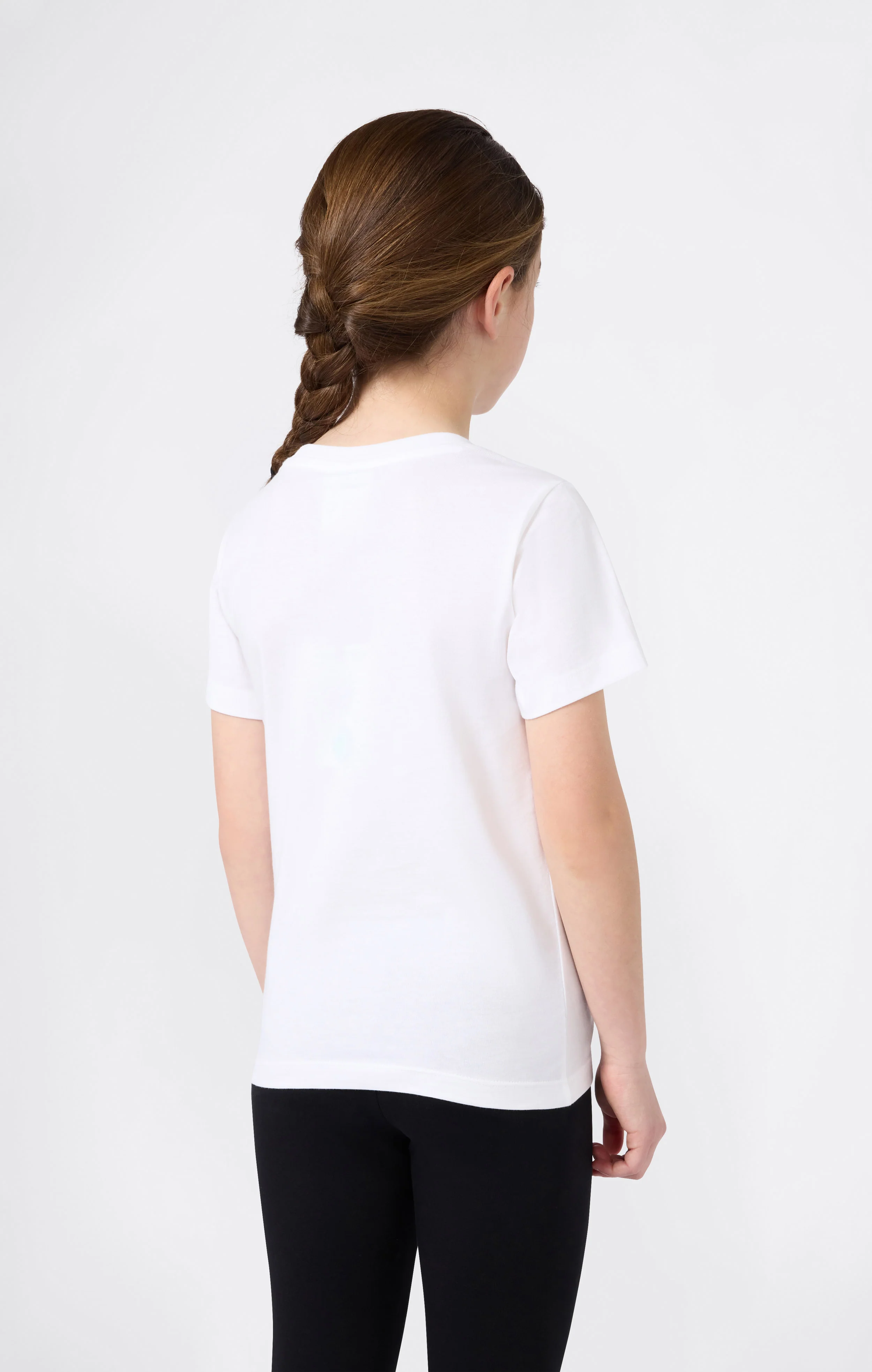 Girls' Crewneck T-shirt Slim Fit Icons - Image 3
