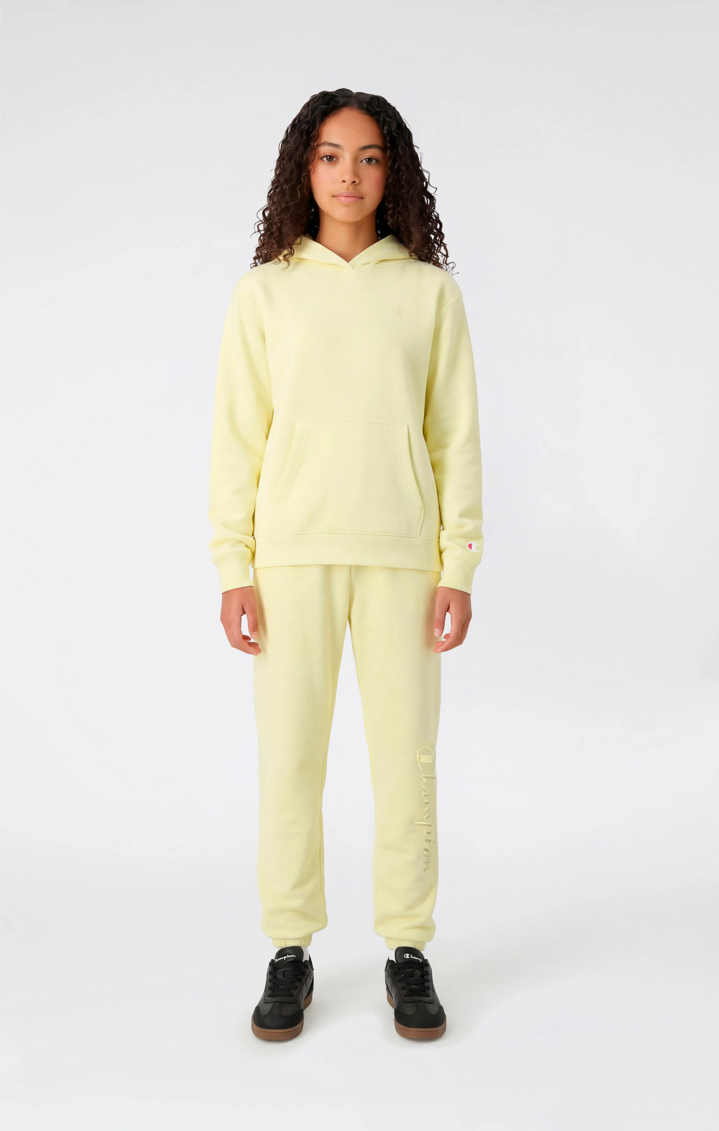 Girls’ Elastic Cuff Pants With Embroidered Logo - Image 2
