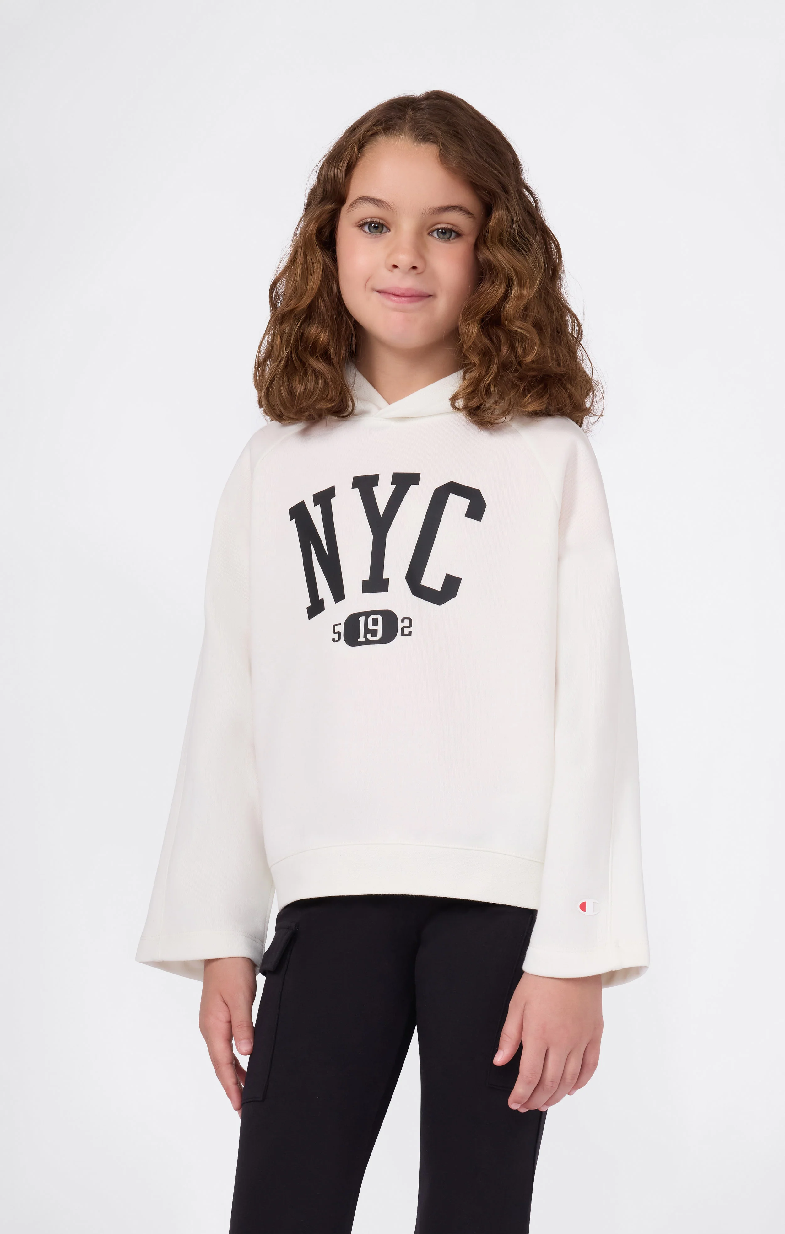 Girls' Fleece Hooded Sweatshirt