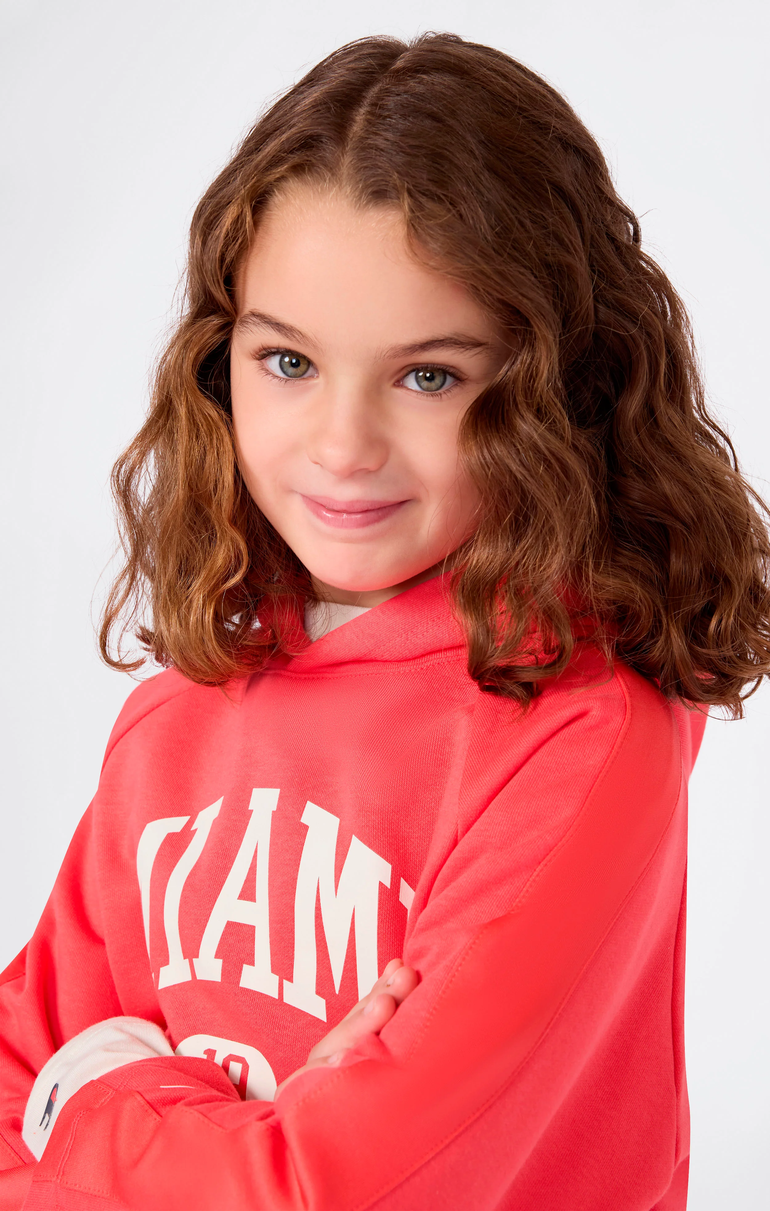Girls' Fleece Hooded Sweatshirt - Image 2