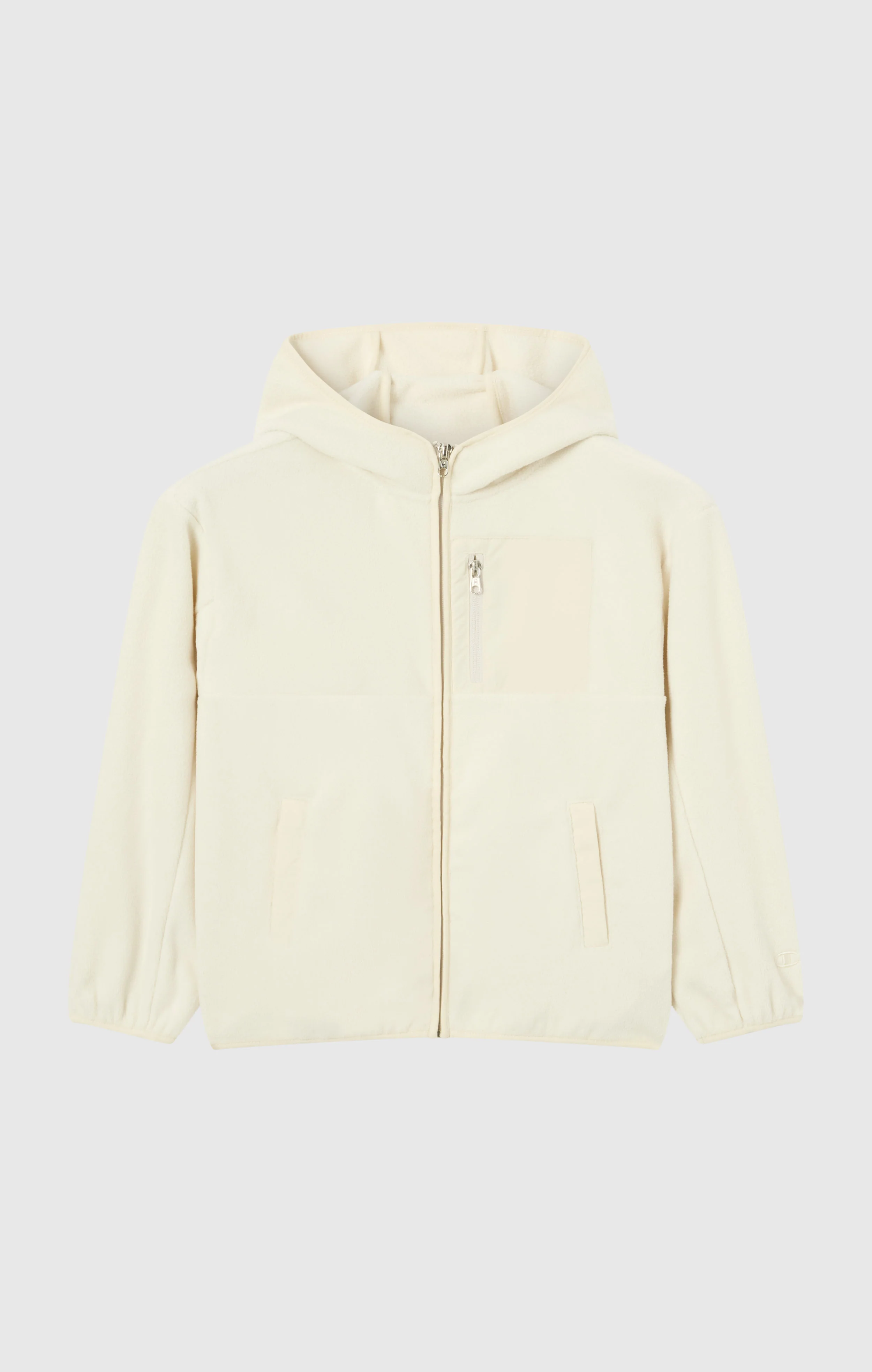 Girls' Full Zip Fleece Polar Hoodie Icons