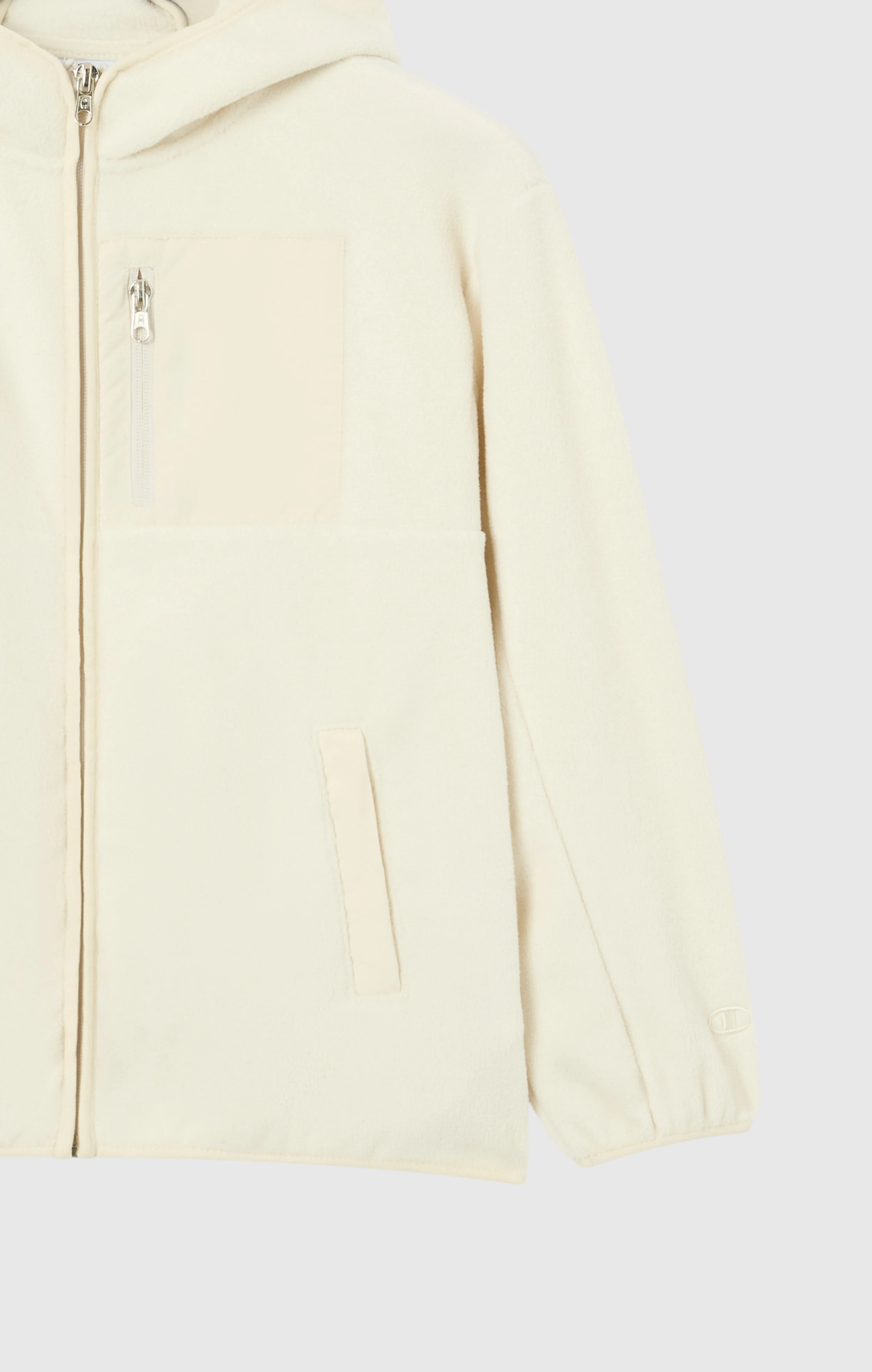 Girls' Full Zip Fleece Polar Hoodie Icons - Image 3