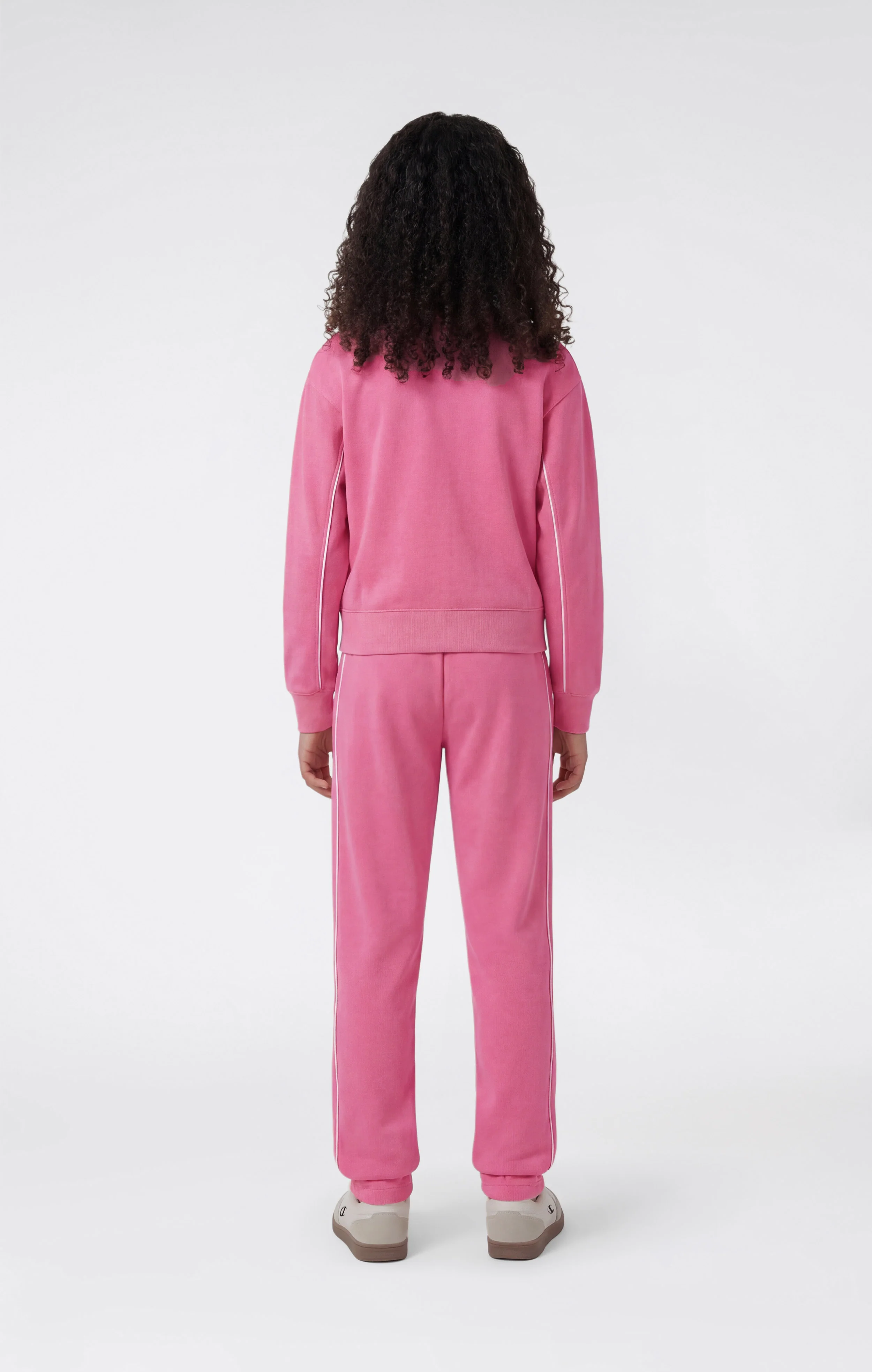 Girls’ Full Zip Sweatshirt and Pants Tracksuit - Image 3