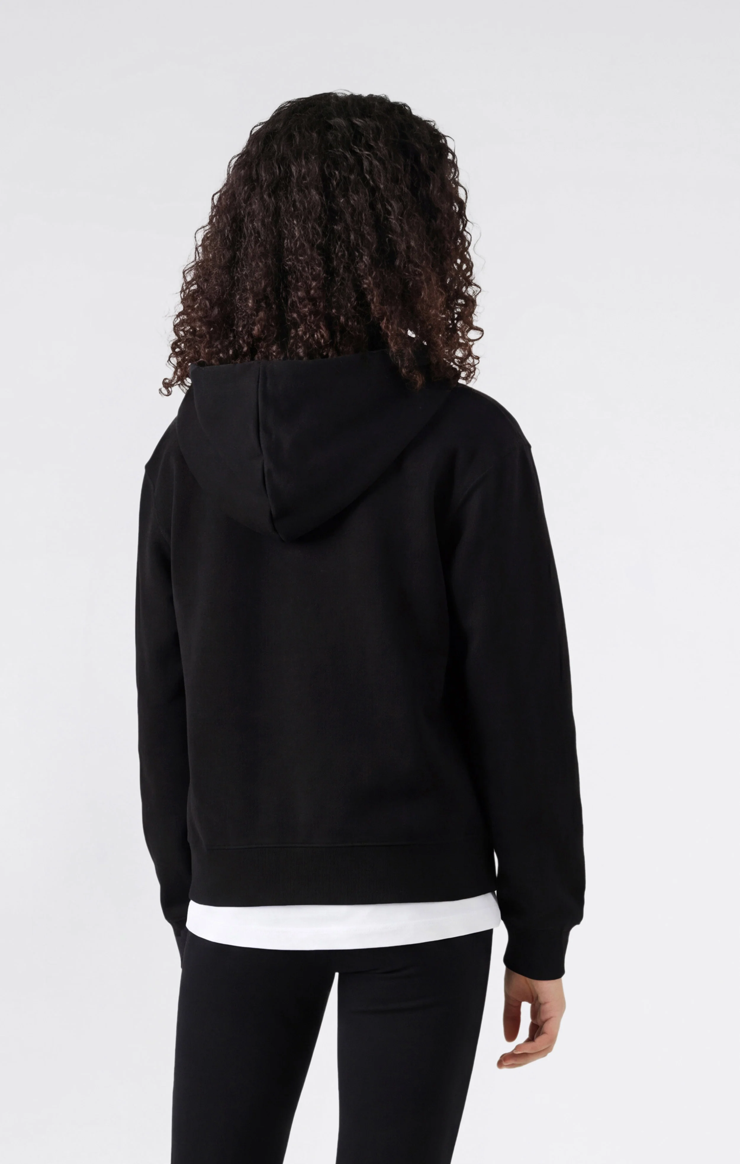 Girls’ Lightweight Full Zip Hooded Sweatshirt Icons - Image 3