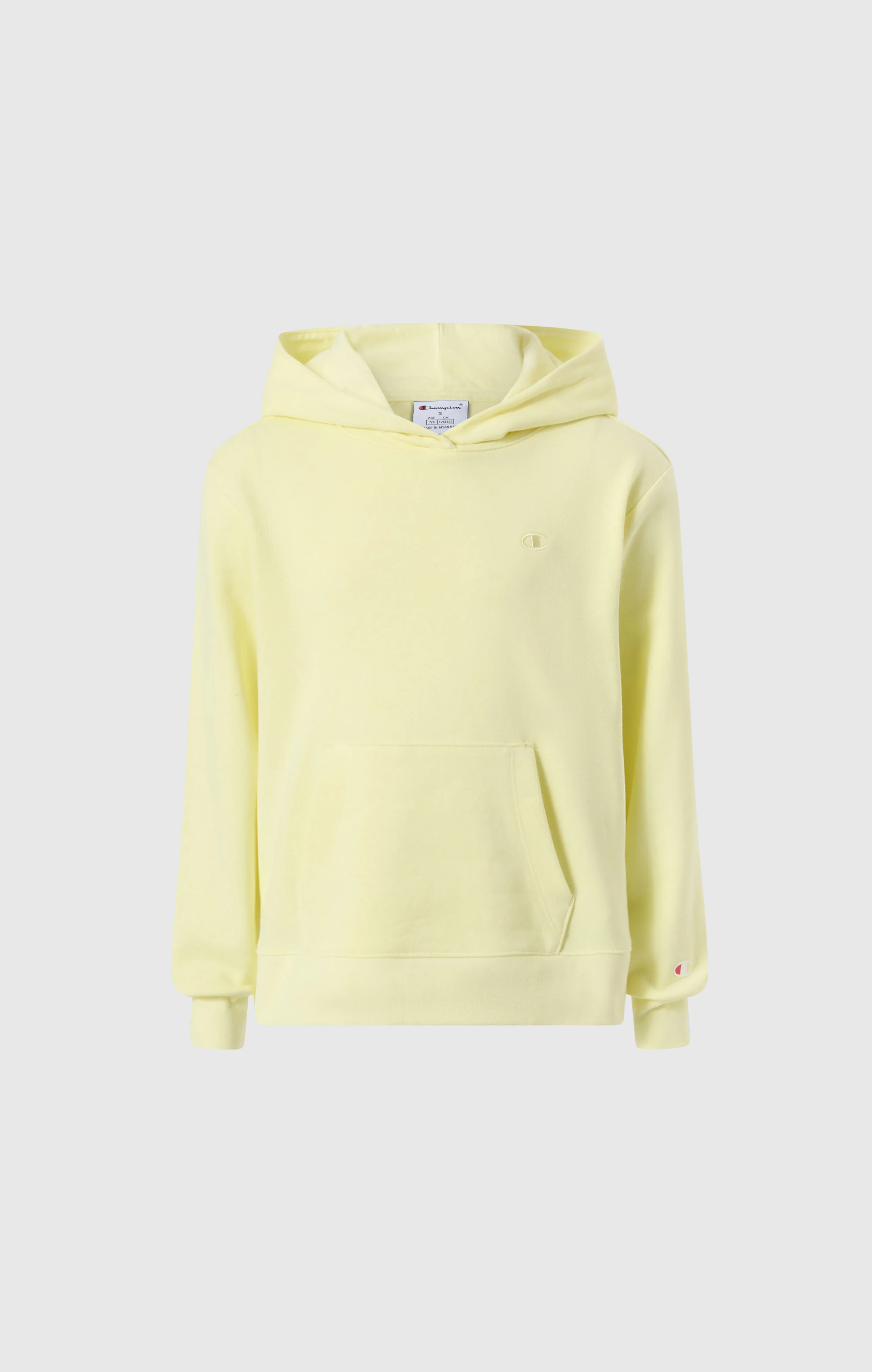 Girls’ Lightweight Hooded Sweatshirt with Tonal Embroidered “C” Logo Icons - Image 4