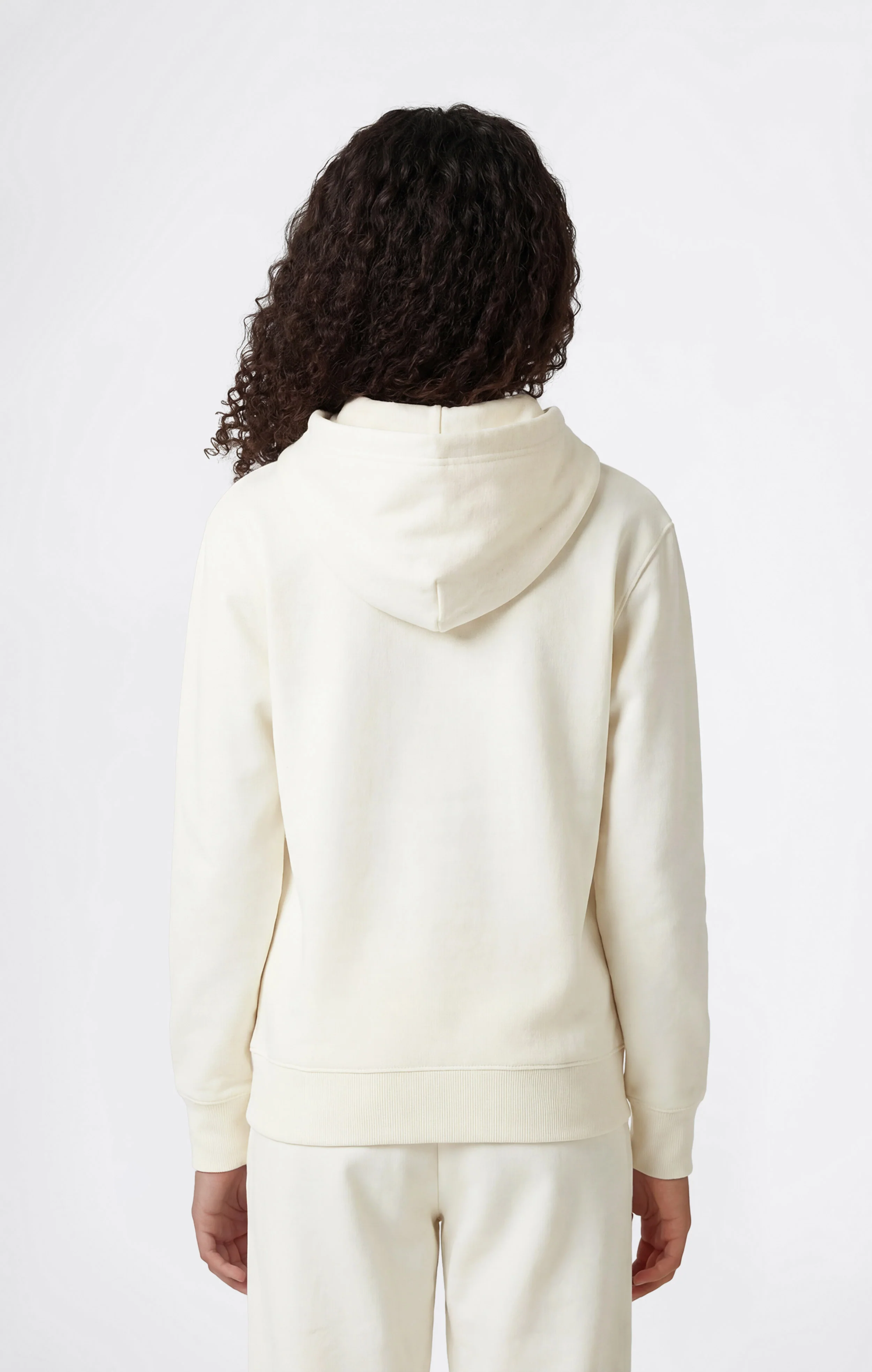 Girls’ Lightweight Hooded Sweatshirt with Tonal Embroidered Maxi Logo Icons - Image 3