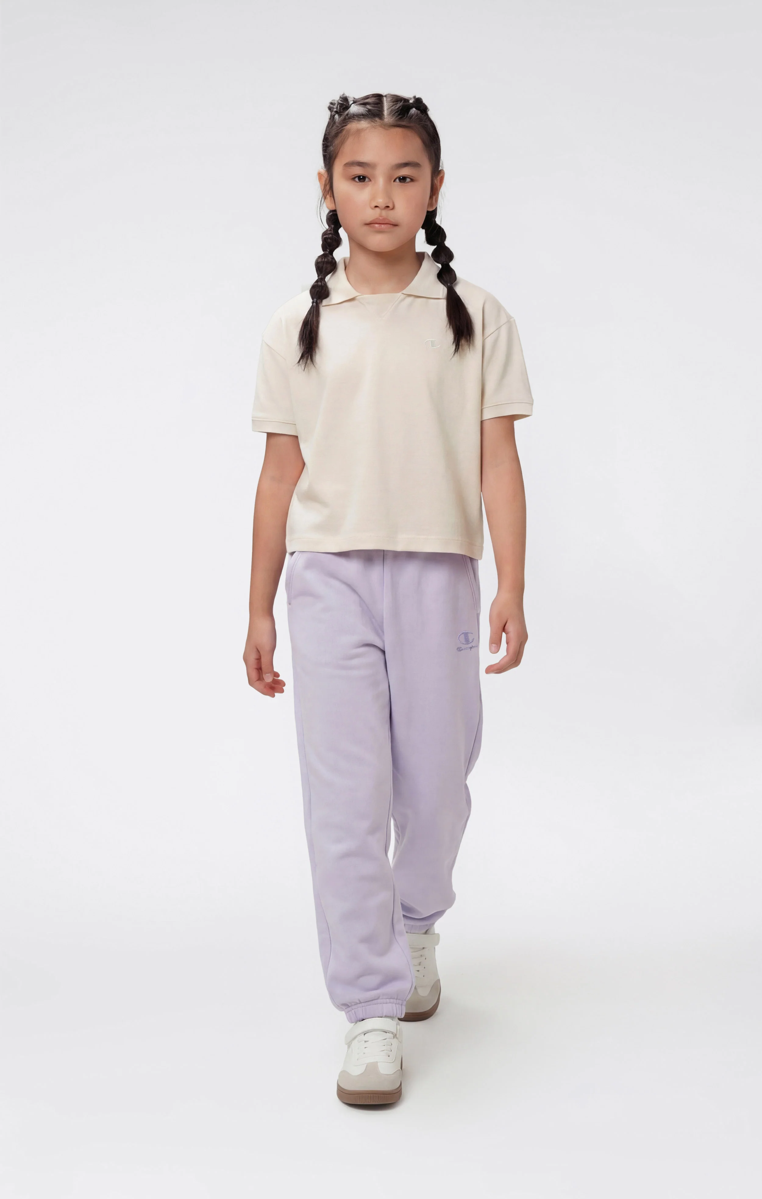 Girls’ Lightweight Jersey Polo Shirt Icons - Image 2