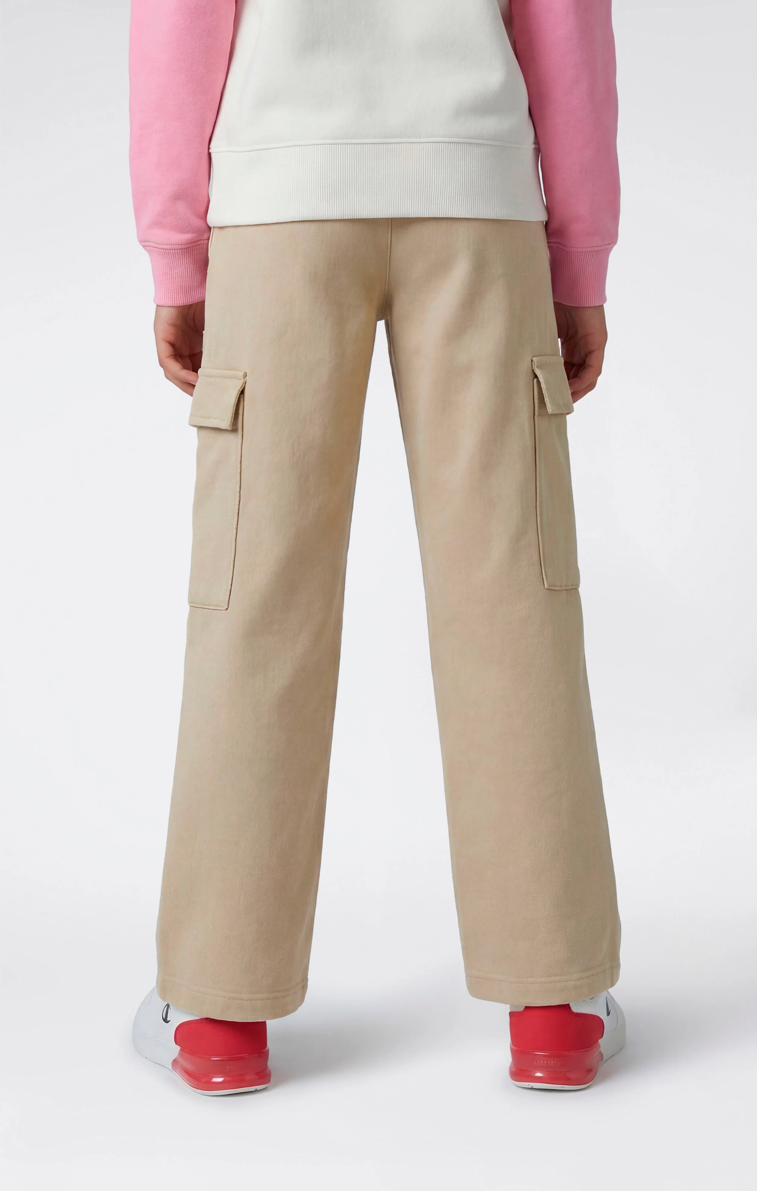 Girls’ Lightweight Straight-Leg Cargo Pants Icons - Image 3