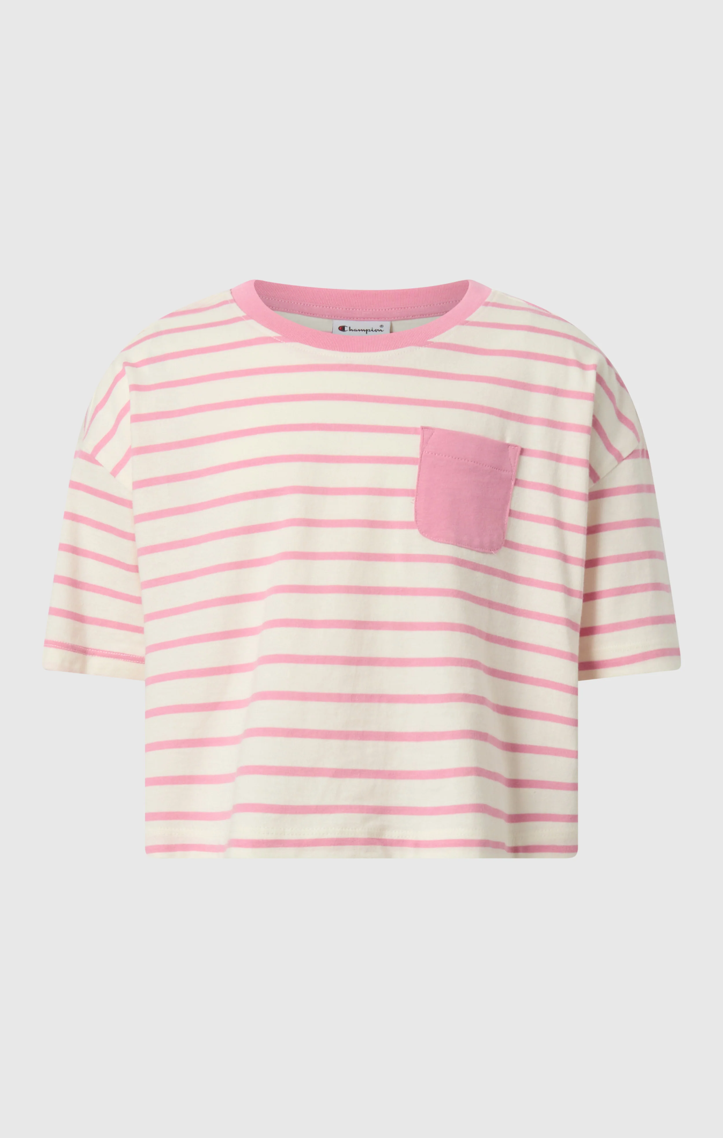Girls’ Oversized Striped T-Shirt Icons - Image 4