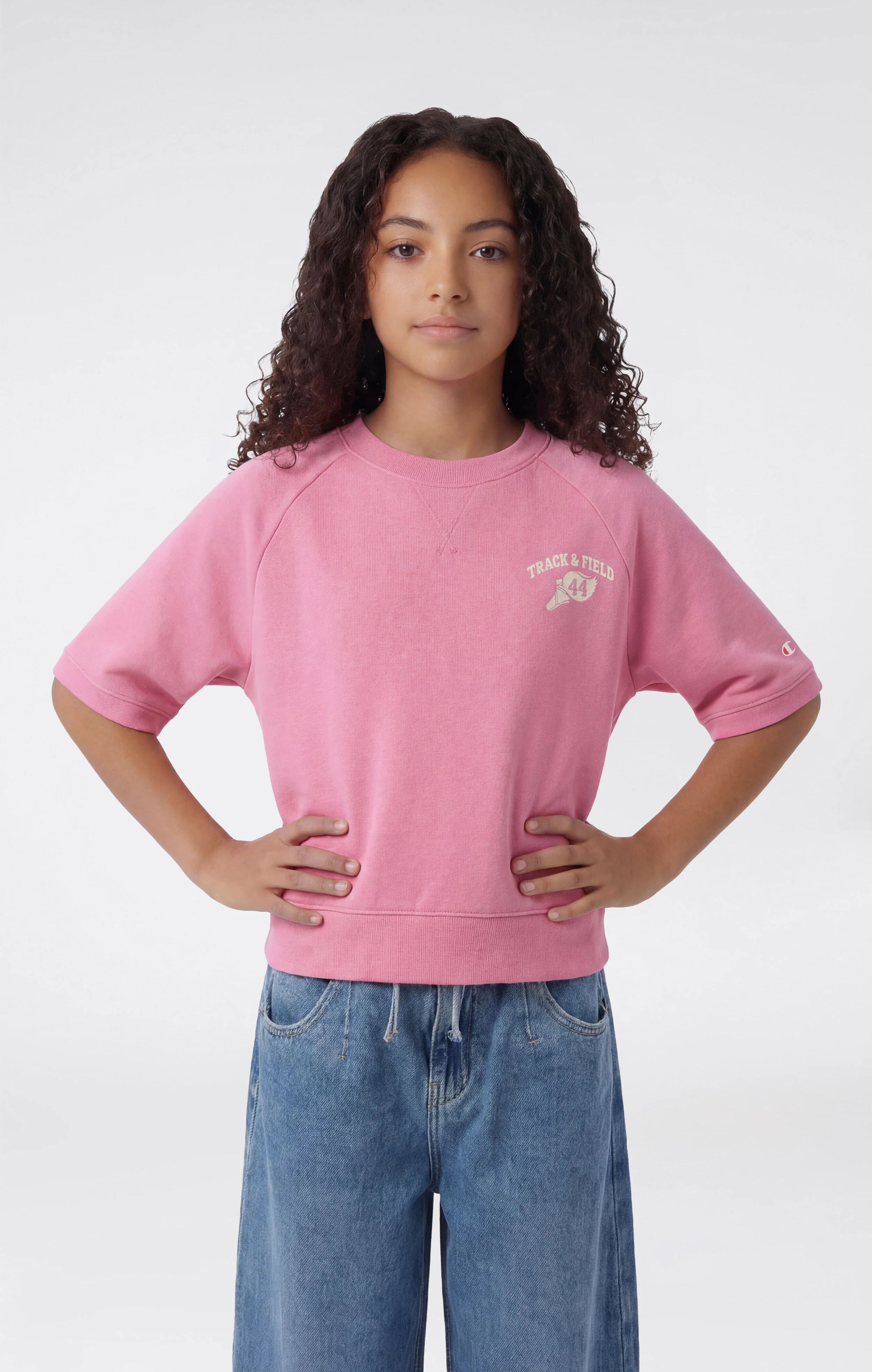 Girls’ Short Sleeve Sweatshirt Icons